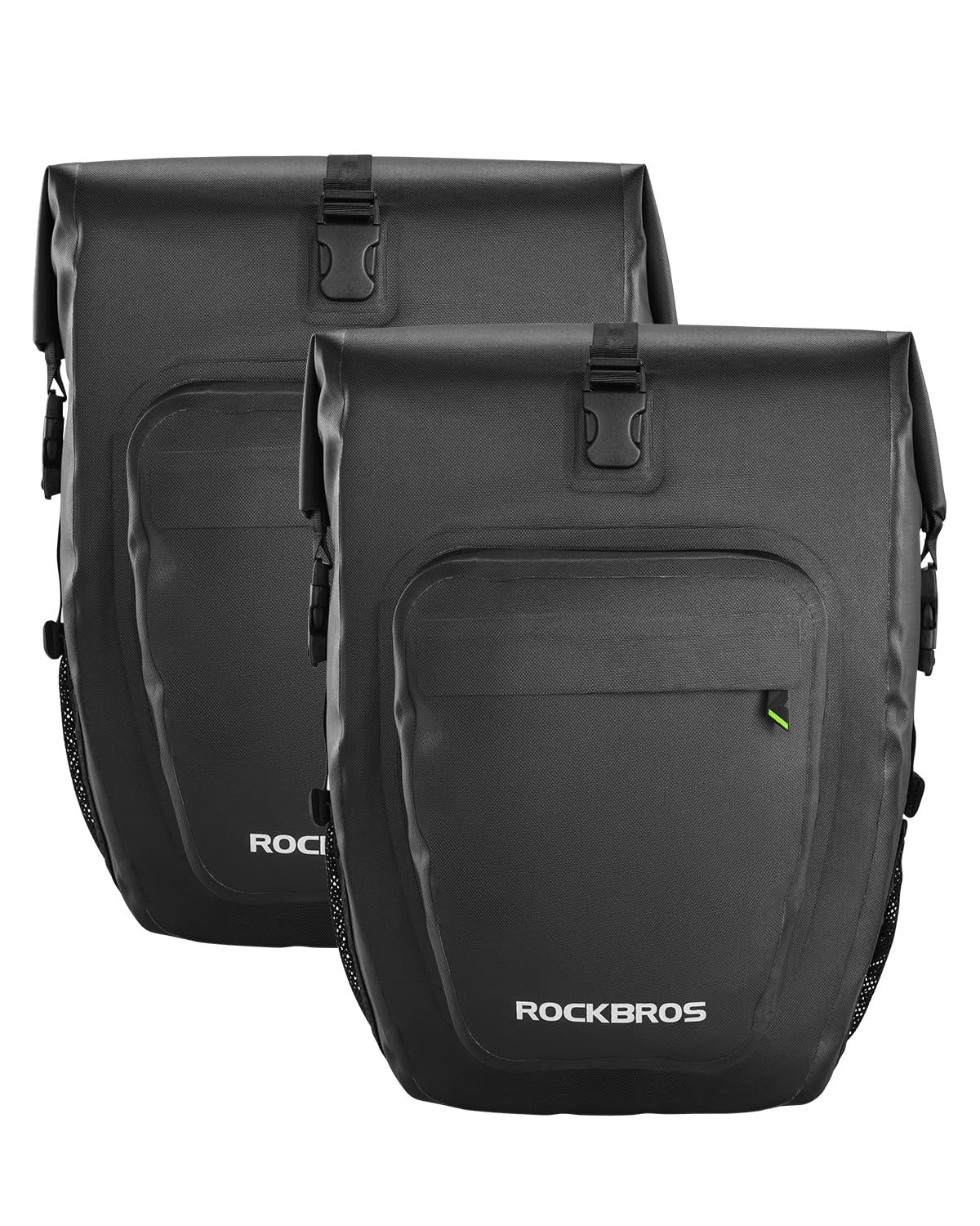 ROCKBROS 27L Waterproof Bike Pannier Bag Grocery Touring Cycling Large Capacity Rear Rack Bag - Image 2