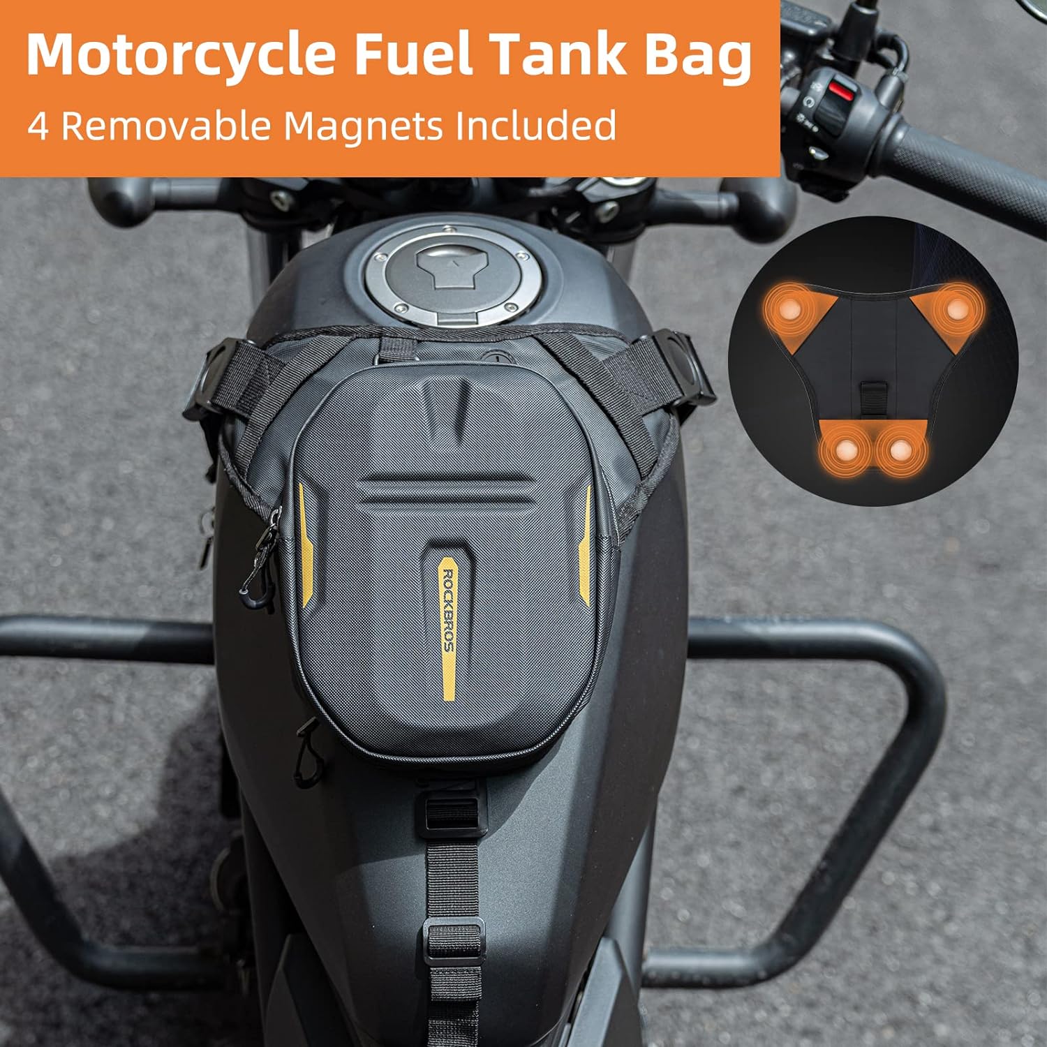 ROCKBROS 3-IN-1 Motorcycle Leg Bag Waterproof, Multi-Functional 10L Pack - Image 3