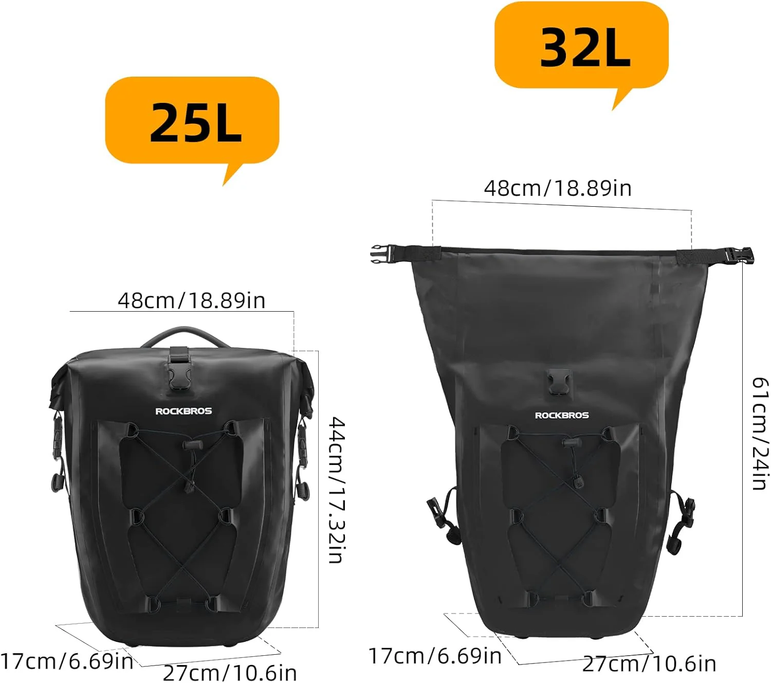 Bike Pannier Waterproof for Rear Rack - Image 7