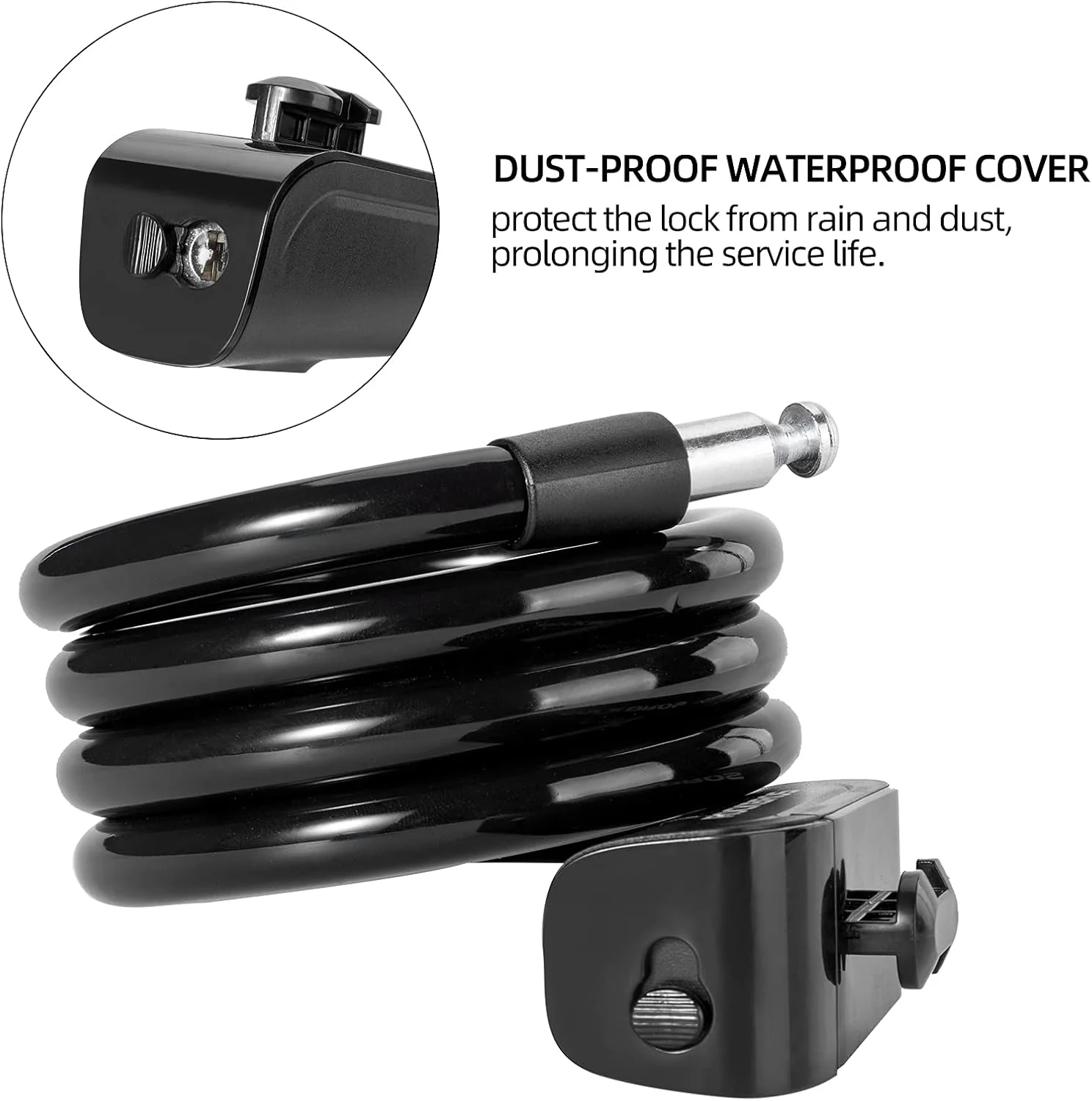 ROCKBROS 3ft Bike Cable Lock - Secure, Lightweight with Mounting Bracket - Image 17