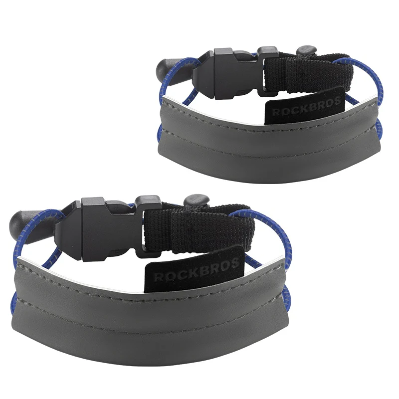 ROCKBROS Adjustable Elastic Reflective Trouser Strap for Cycling Safety - Image 3