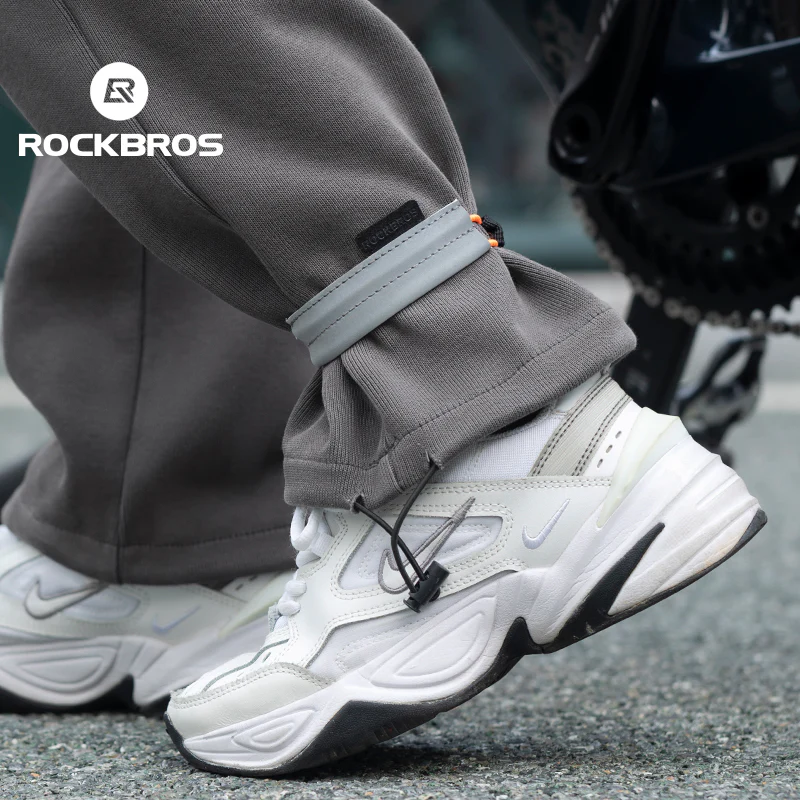 ROCKBROS Adjustable Elastic Reflective Trouser Strap for Cycling Safety - Image 4