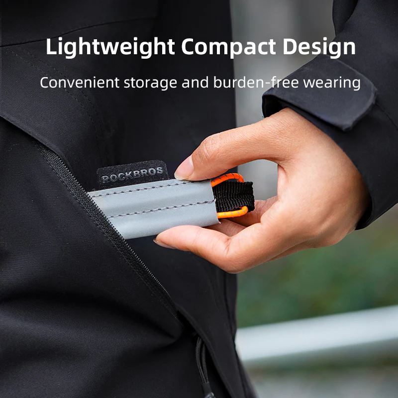 ROCKBROS Adjustable Elastic Reflective Trouser Strap for Cycling Safety - Image 8