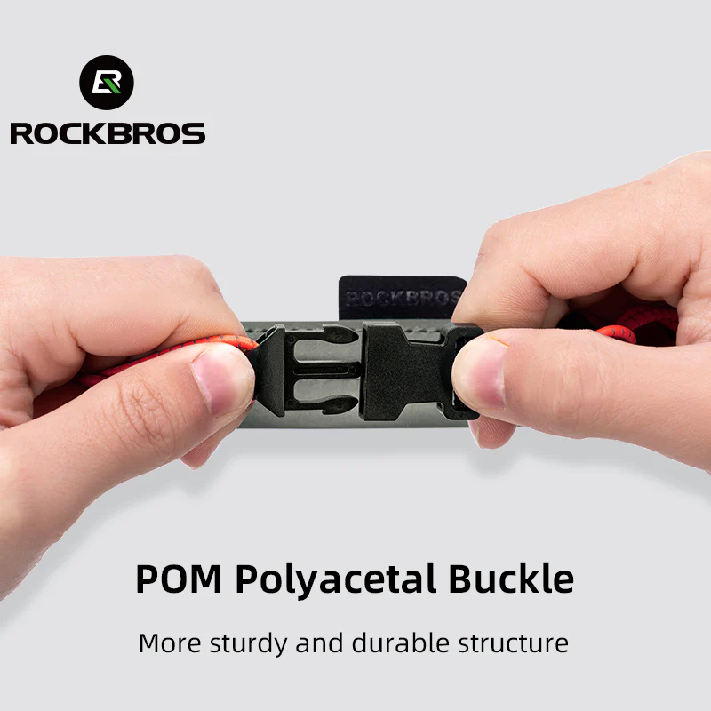 ROCKBROS Adjustable Elastic Reflective Trouser Strap for Cycling Safety - Image 9