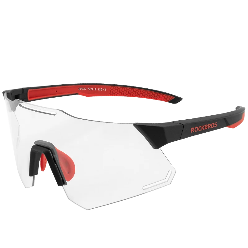 Clear Lens Photochromic Bicycle Glasses (UV400) - Image 2