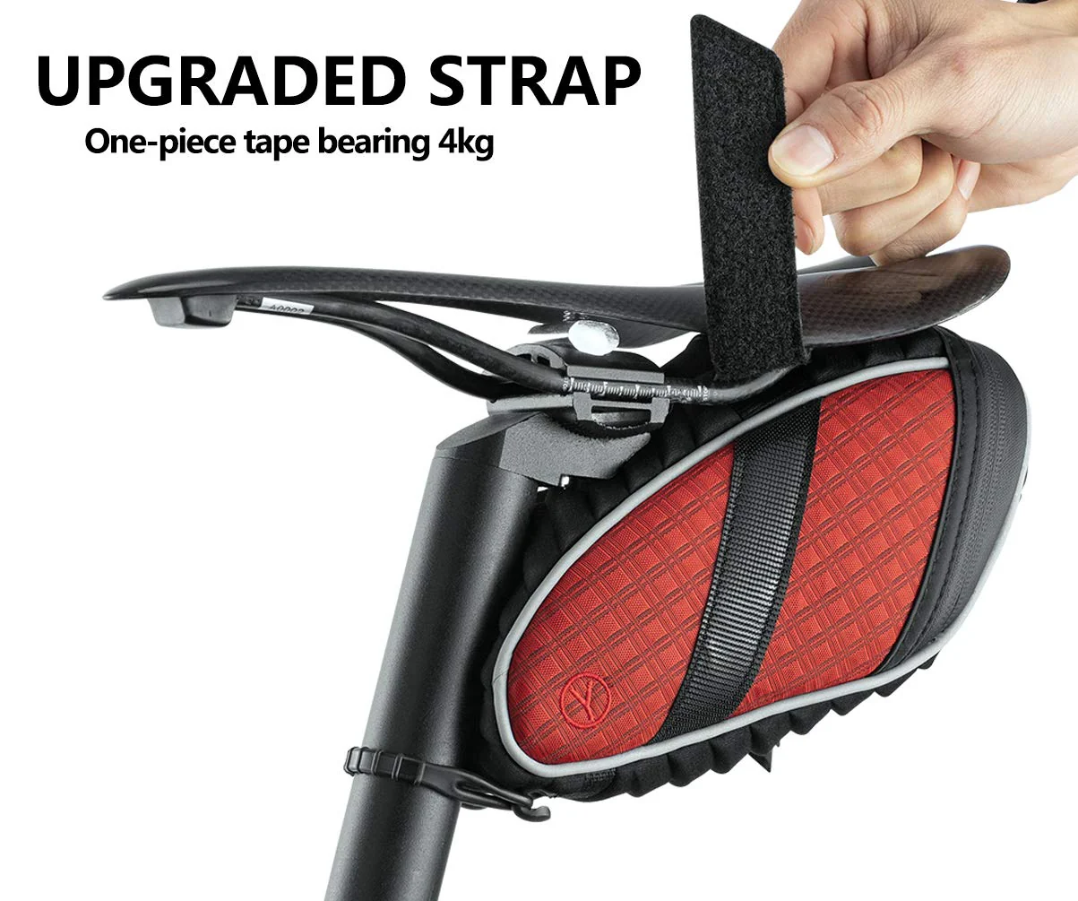 ROCKBROS Bicycle Saddle Bag Under Seat 3D Shell Cycling Seat Pack - Image 5