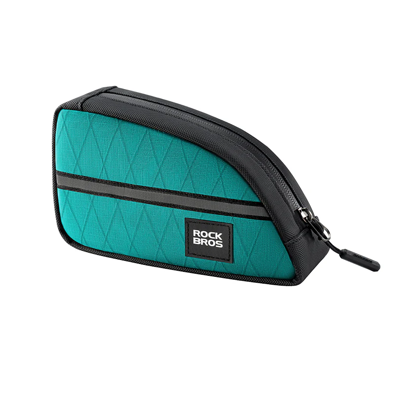 ROCKBROS Bicycle Top Tube Bag Bike Front Frame Bag Waterproof Nylon Pouch Pack 0.9L - Image 5