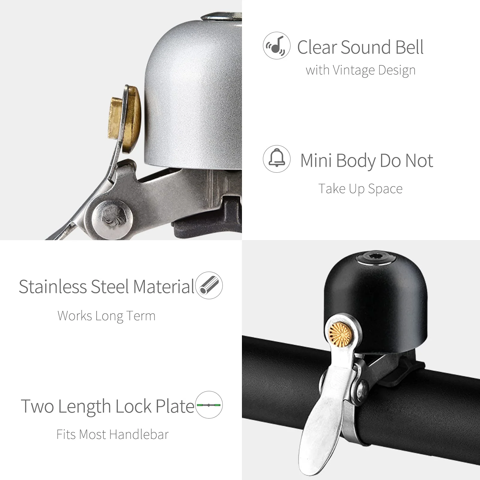 ROCKBROS Bike Classic Bicycle Bell Loud Sound Bells - Image 35