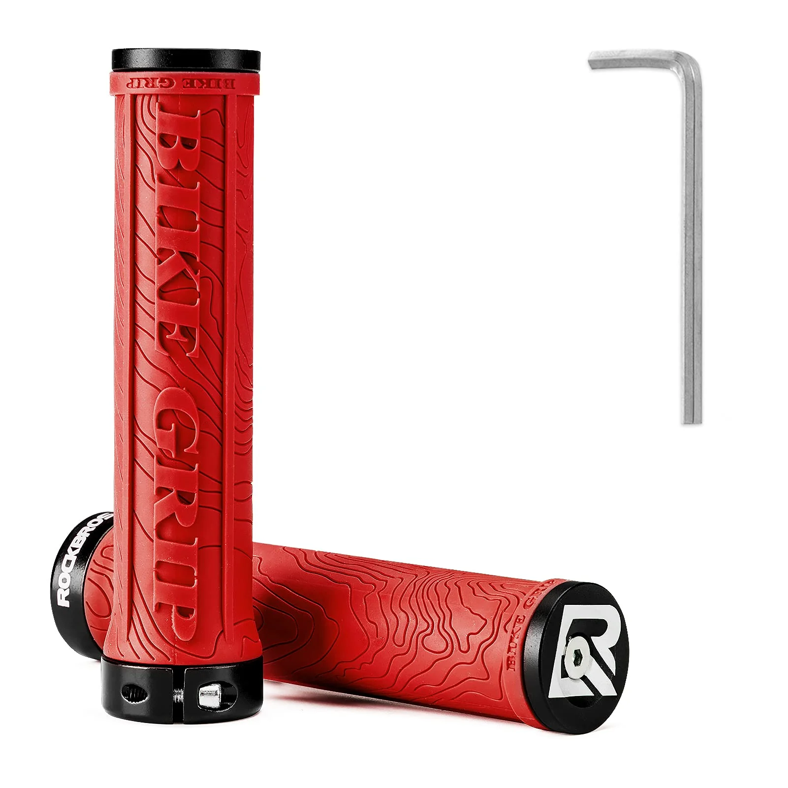 ROCKBROS Bike Handlebar Grips Double Lock-on MTB Bicycle Handle Bar Grips - Image 5