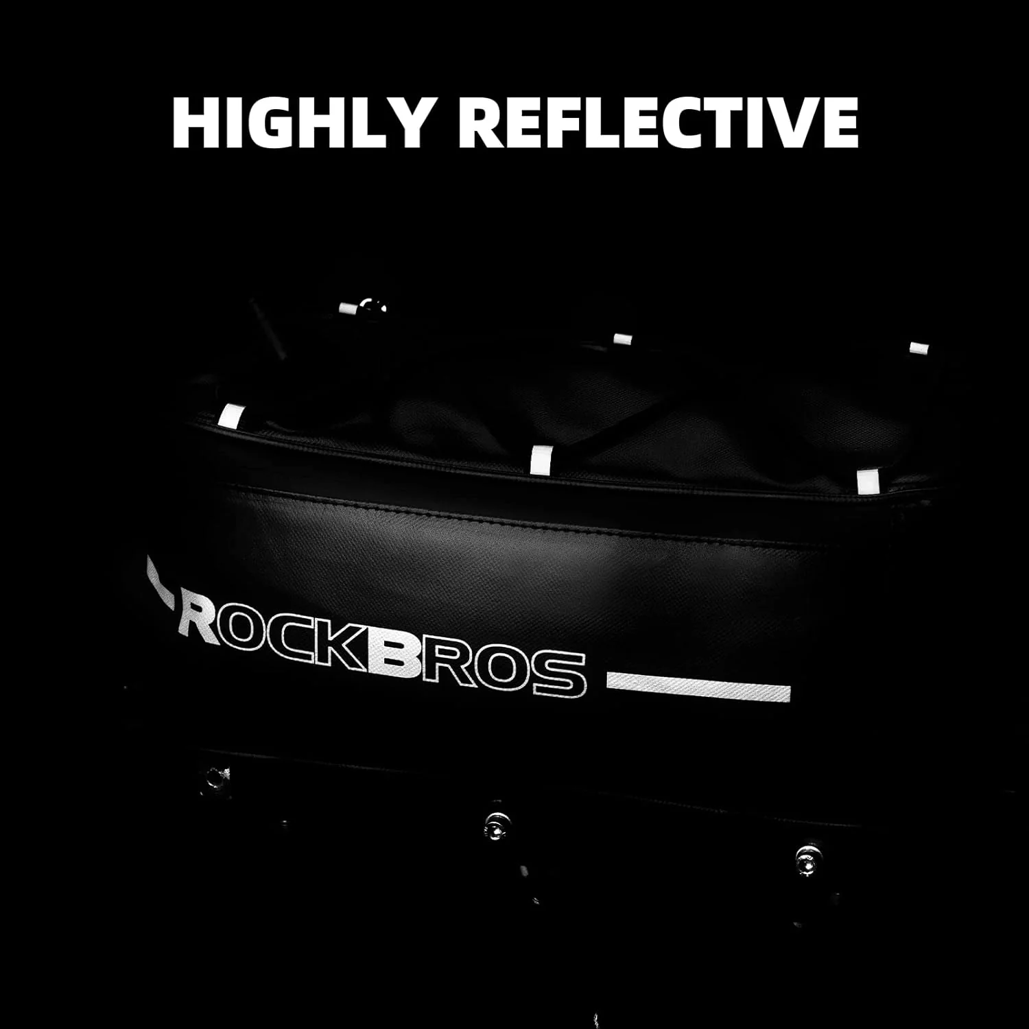ROCKBROS Bike Rack Bag Saddle Pannier Bag Waterproof 6L or 9L - Image 5