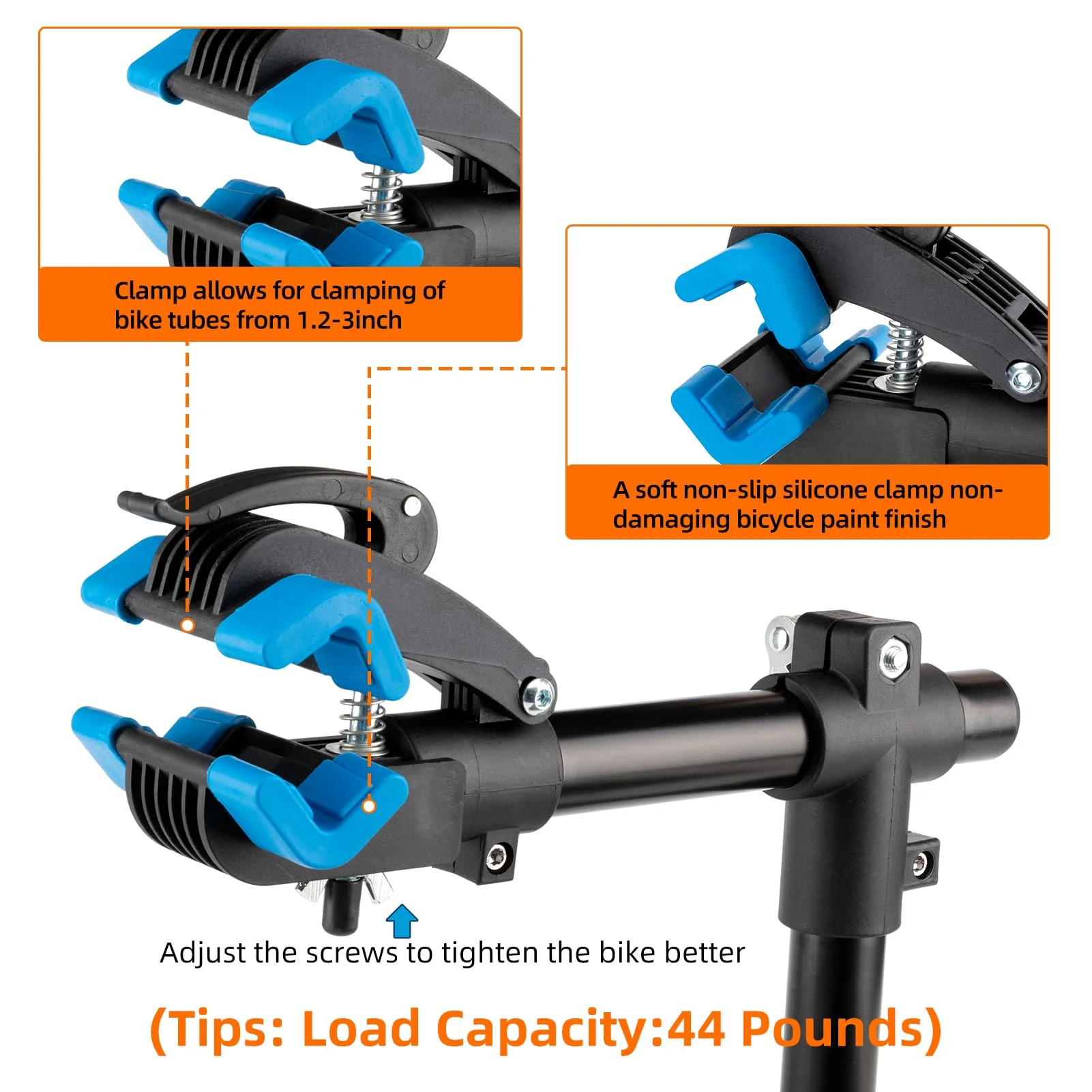 Bench Mount Bike Repair Stand with Secure Clamp - Image 4