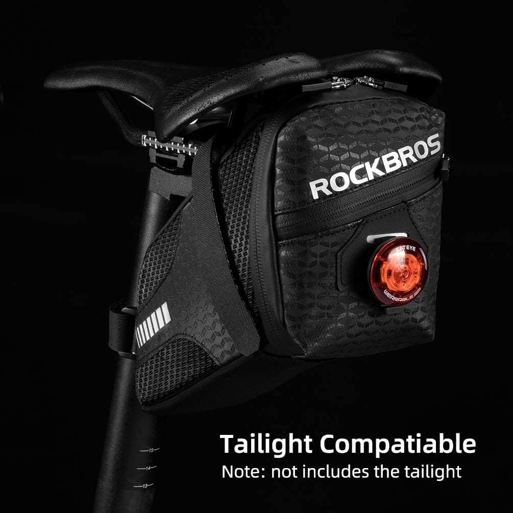 ROCKBROS Bike Saddle Bag Under Seat 1.5L Cycling Accessories Storage Pouch - Image 5