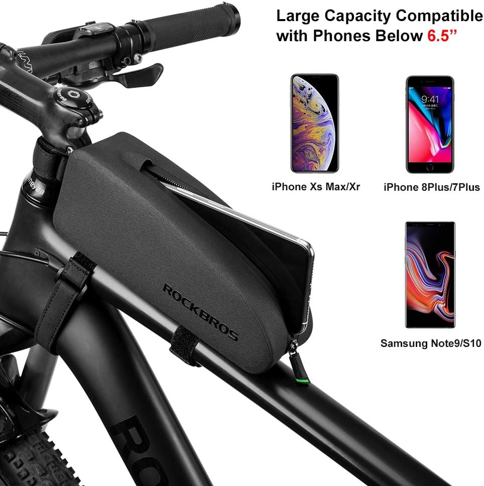 Bike Top Tube Bag for Cycling Essentials - Image 3