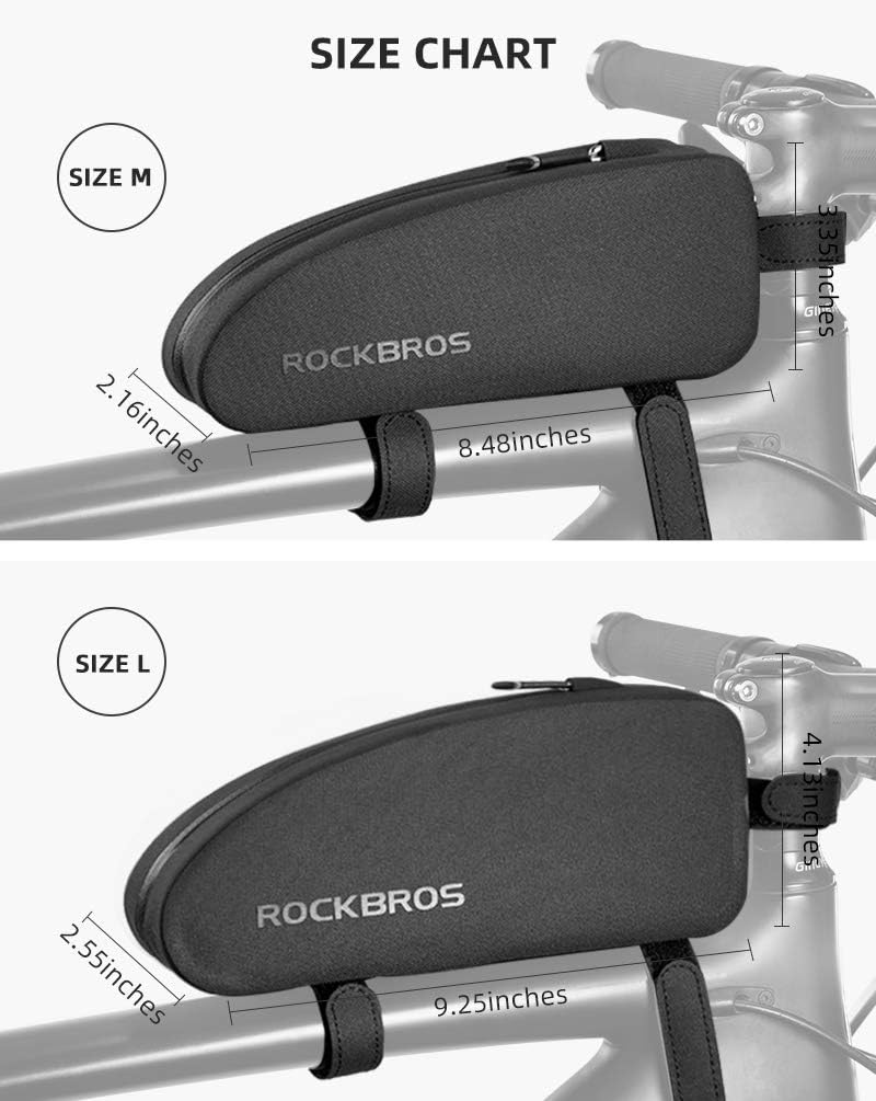 Bike Top Tube Bag for Cycling Essentials - Image 5
