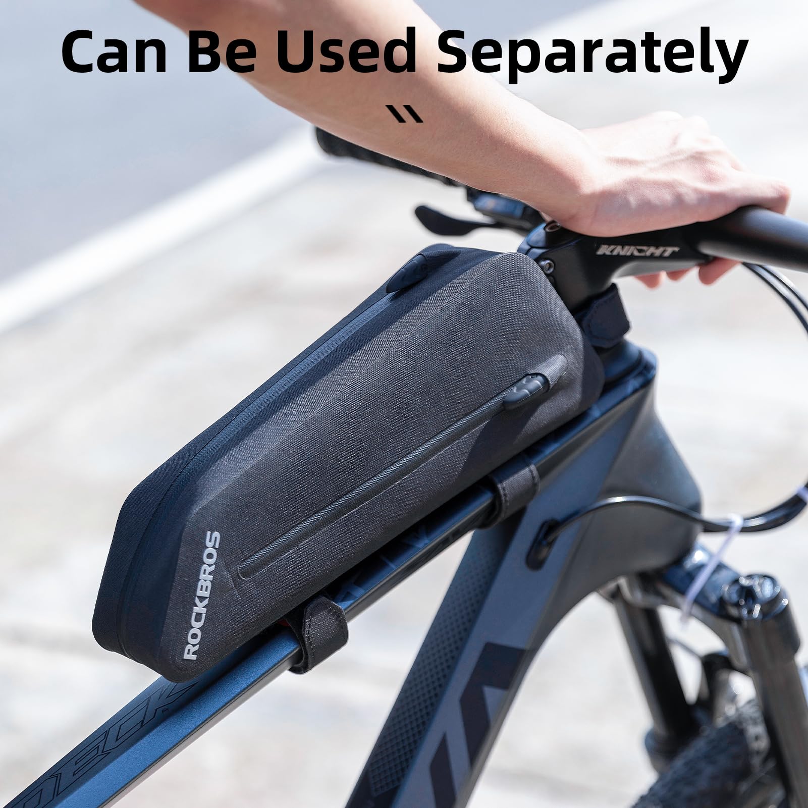 ROCKBROS Bike Top Tube Bag Bike Frame Bag For Super 73Waterproof 2 pieces combi - Image 6