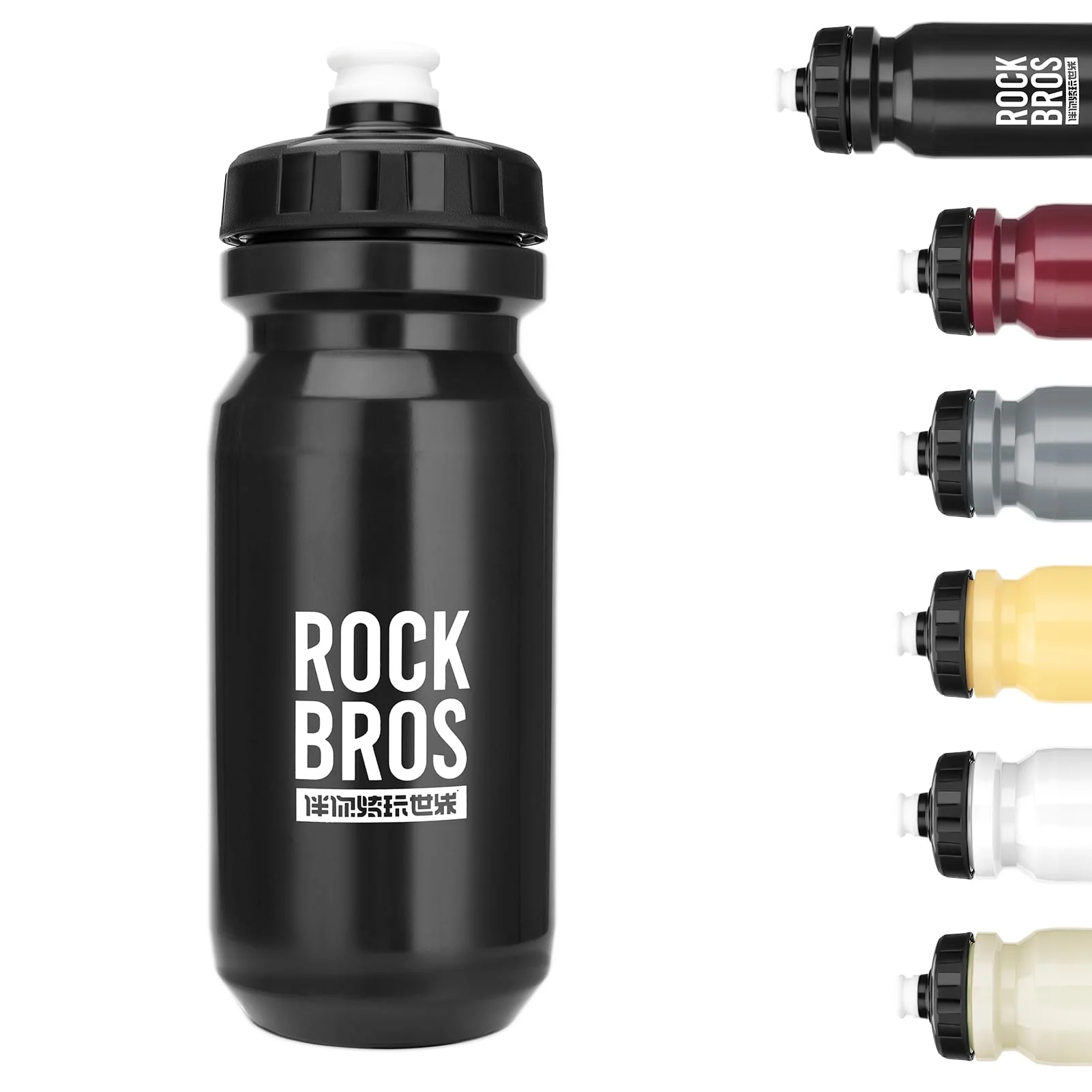 ROCKBROS Bike Water Bottle Squeeze Bicycle Water Bottle BPA-Free - Image 4