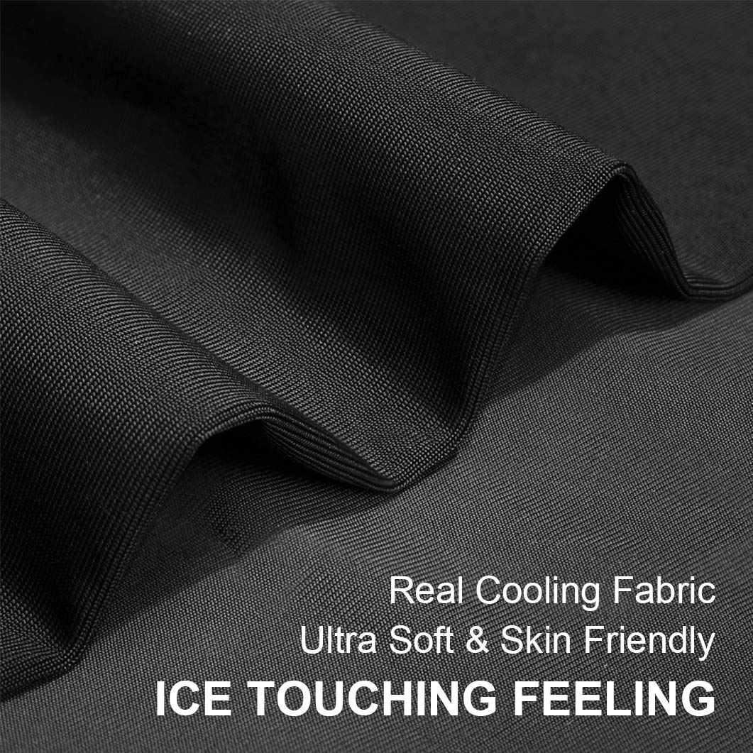 ROCKBROS Cooling Neck Gaiter Bandana Face Mask Summer Half Face Scarf for Cycling Fishing - Image 19