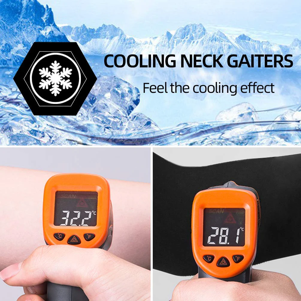 ROCKBROS Cooling Neck Gaiter Face Mask Fishing Scarf Face Cover for Men Women - Image 15