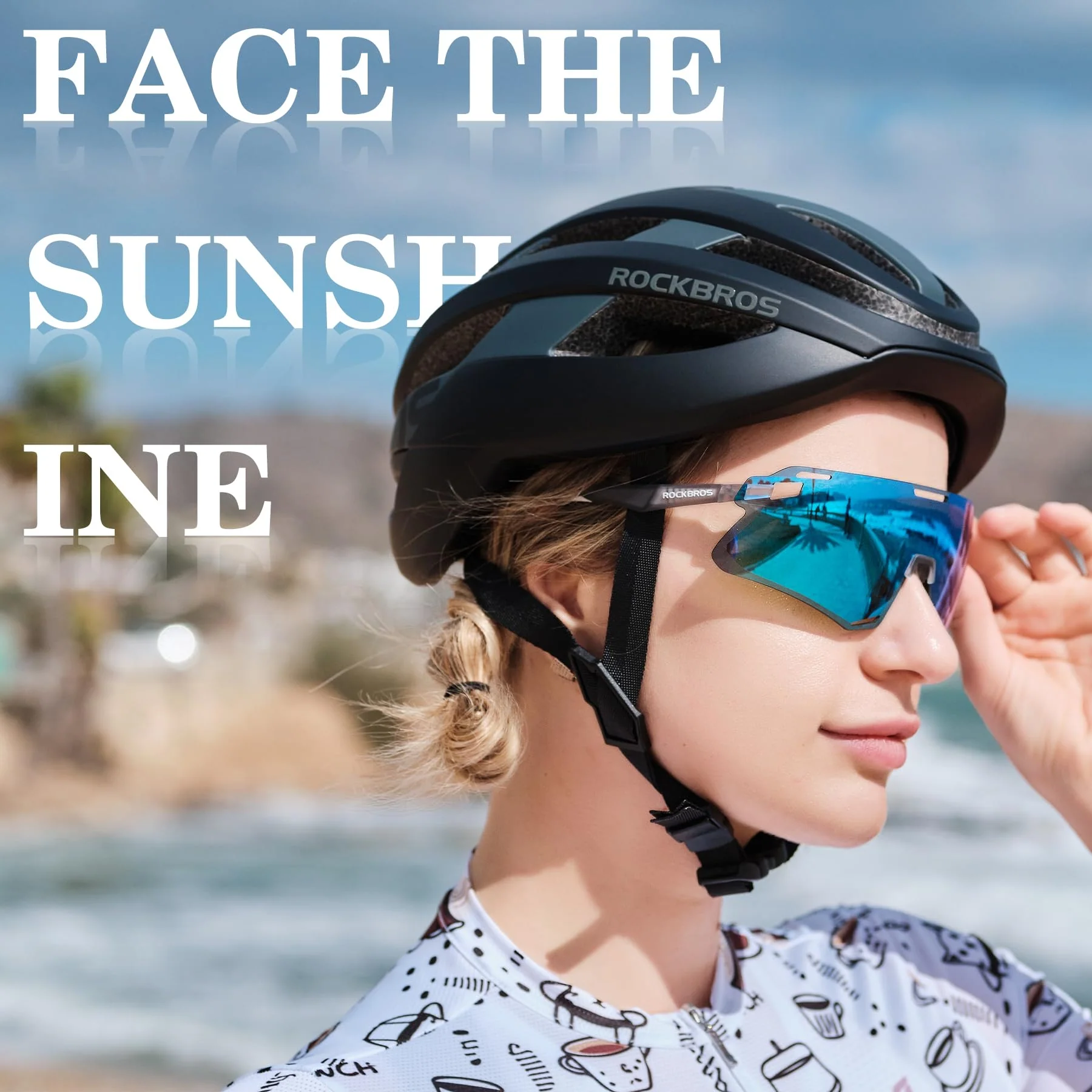 Men's Anti-Blue Light MTB Cycling Sunglasses - Image 17