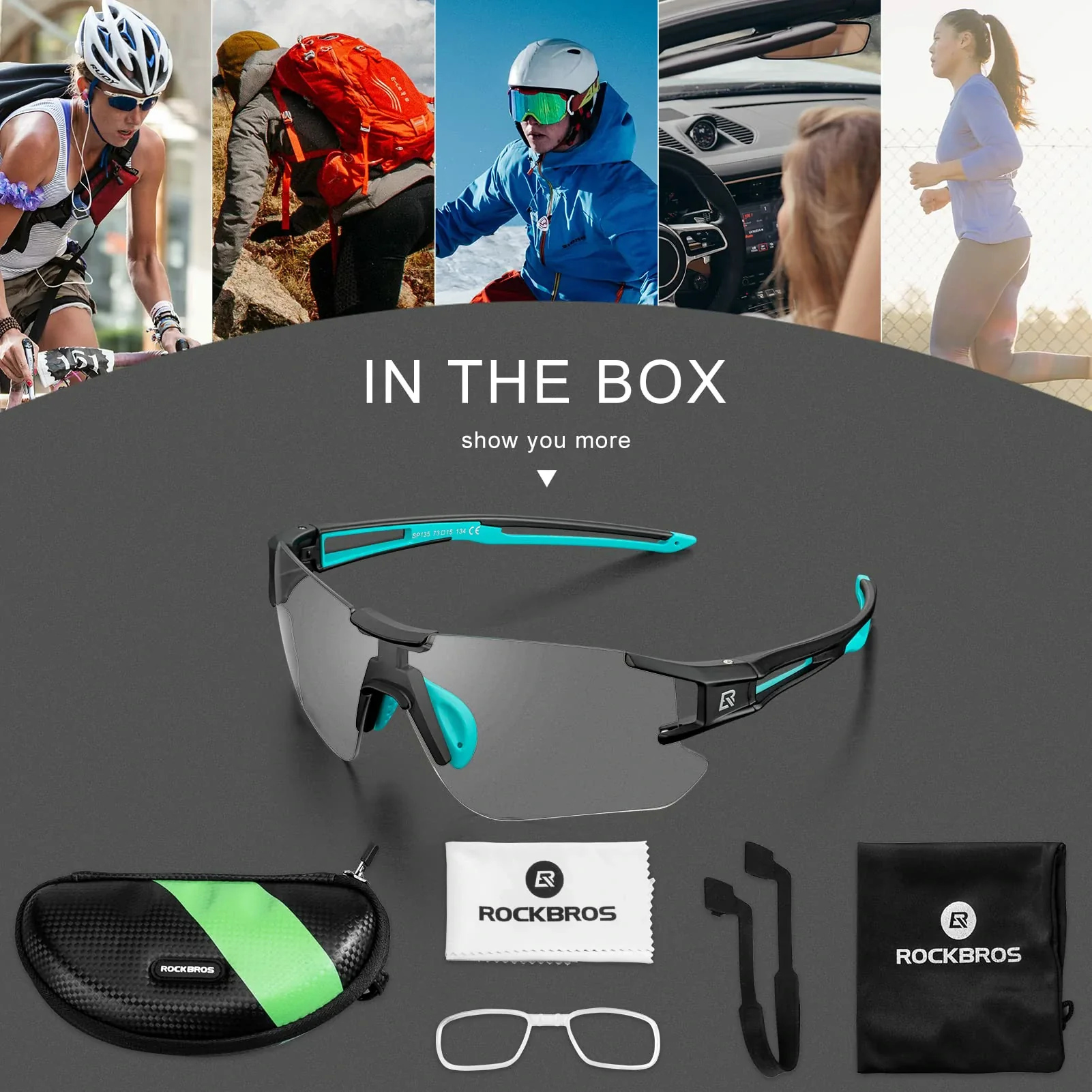 Adaptive Cycling Goggles with Complete UV Protection - Image 15