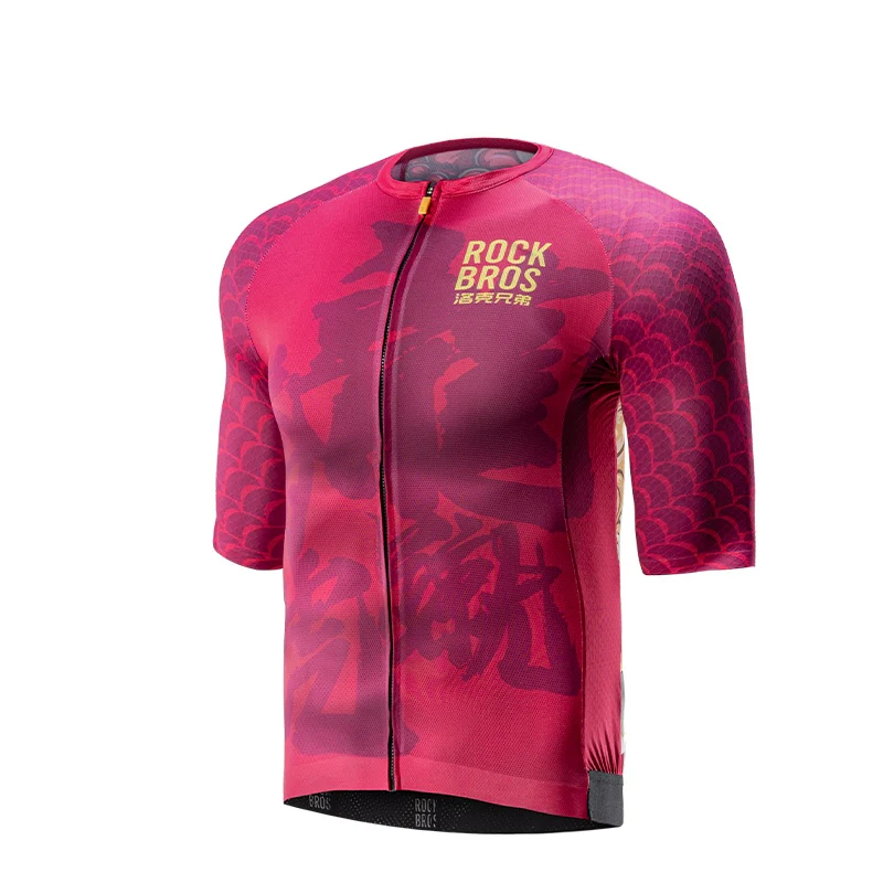 ROCKBROS Dragon Year Paint Model Series Quick Dry Cycling Jersey for Spring Summer - Image 3
