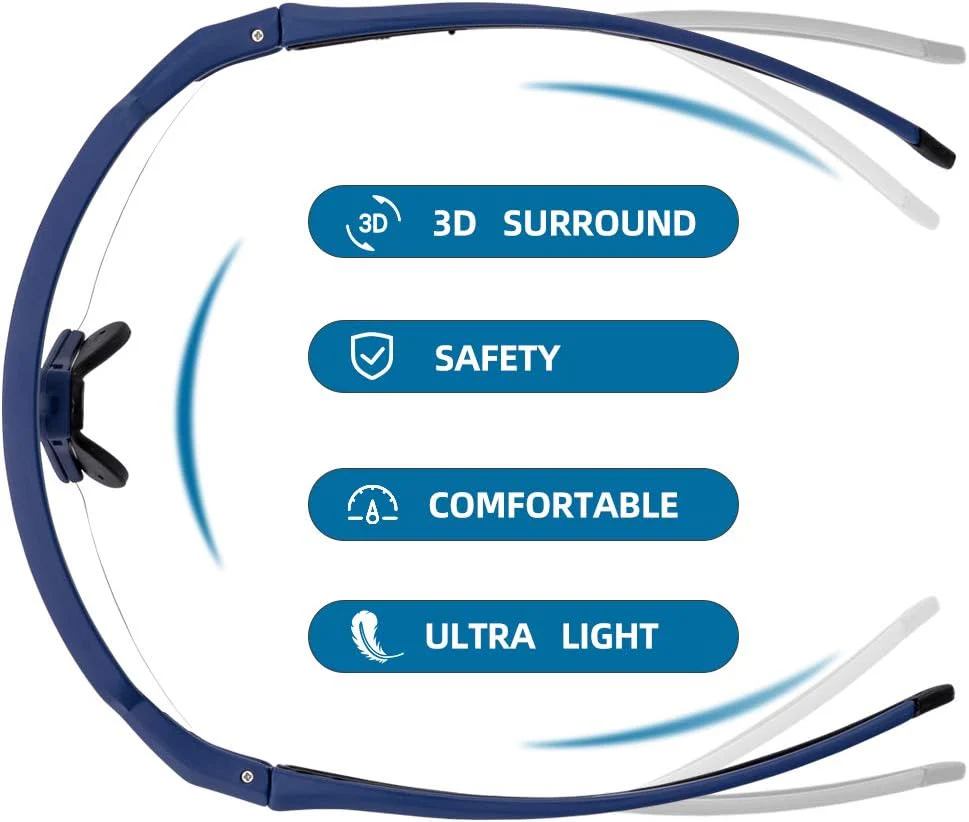 Half-Frame Photochromic Sports Sunglasses (UV400) - Image 34