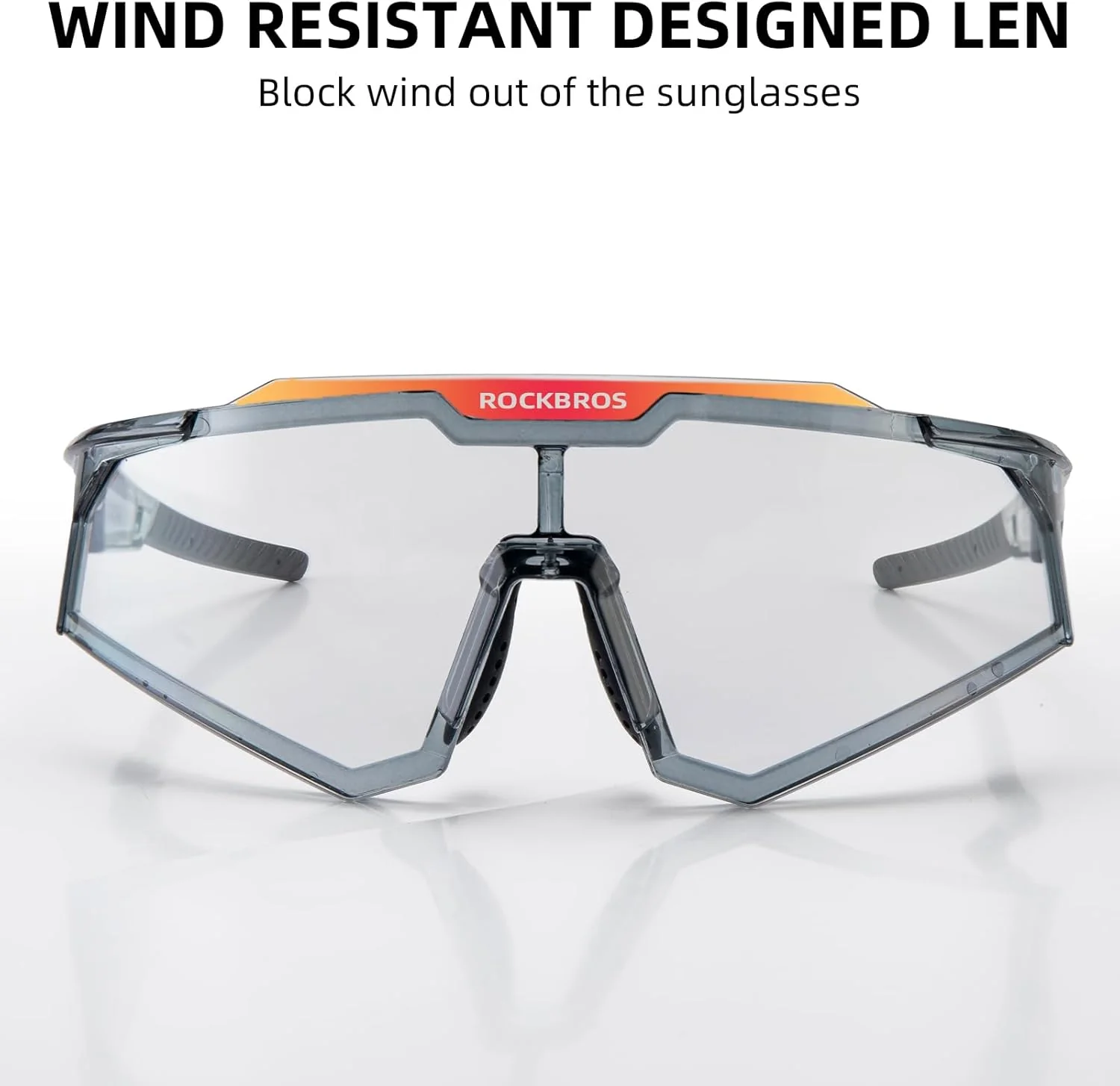 Half-Frame Photochromic Sports Sunglasses (UV400) - Image 85