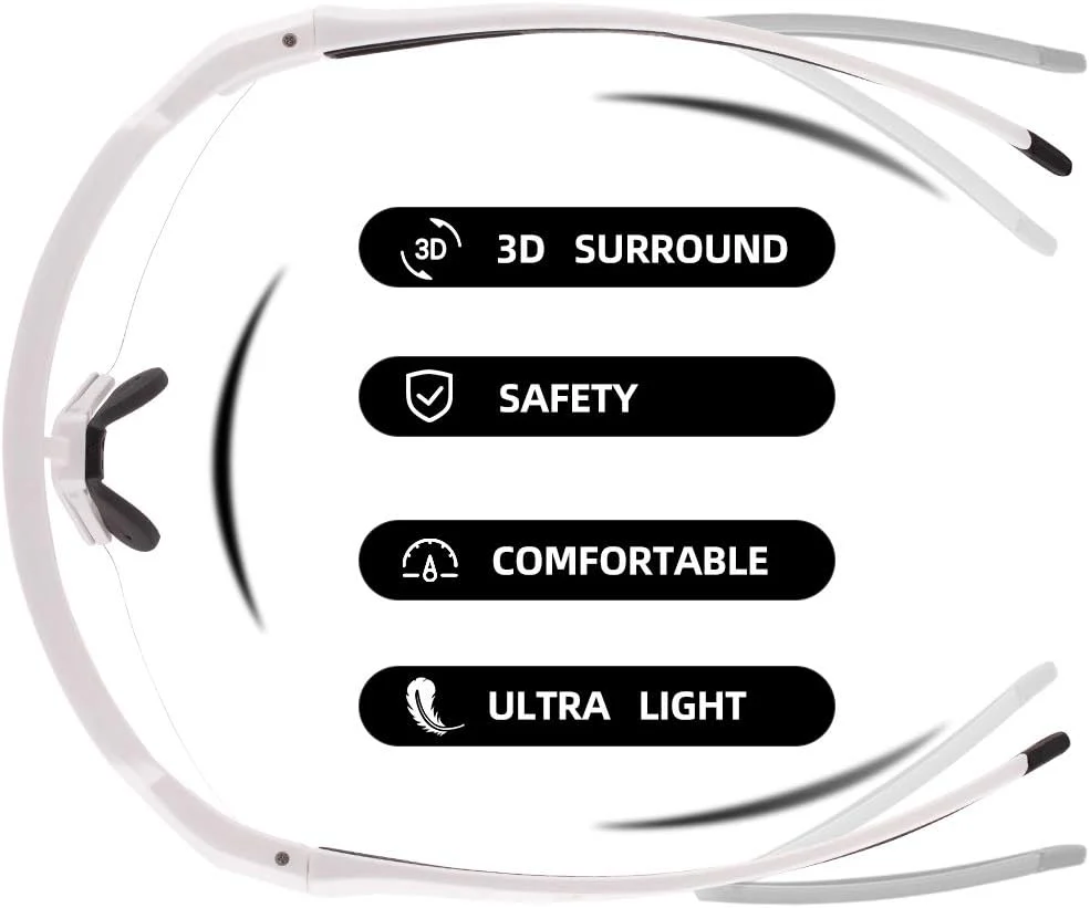 Half-Frame Photochromic Sports Sunglasses (UV400) - Image 87