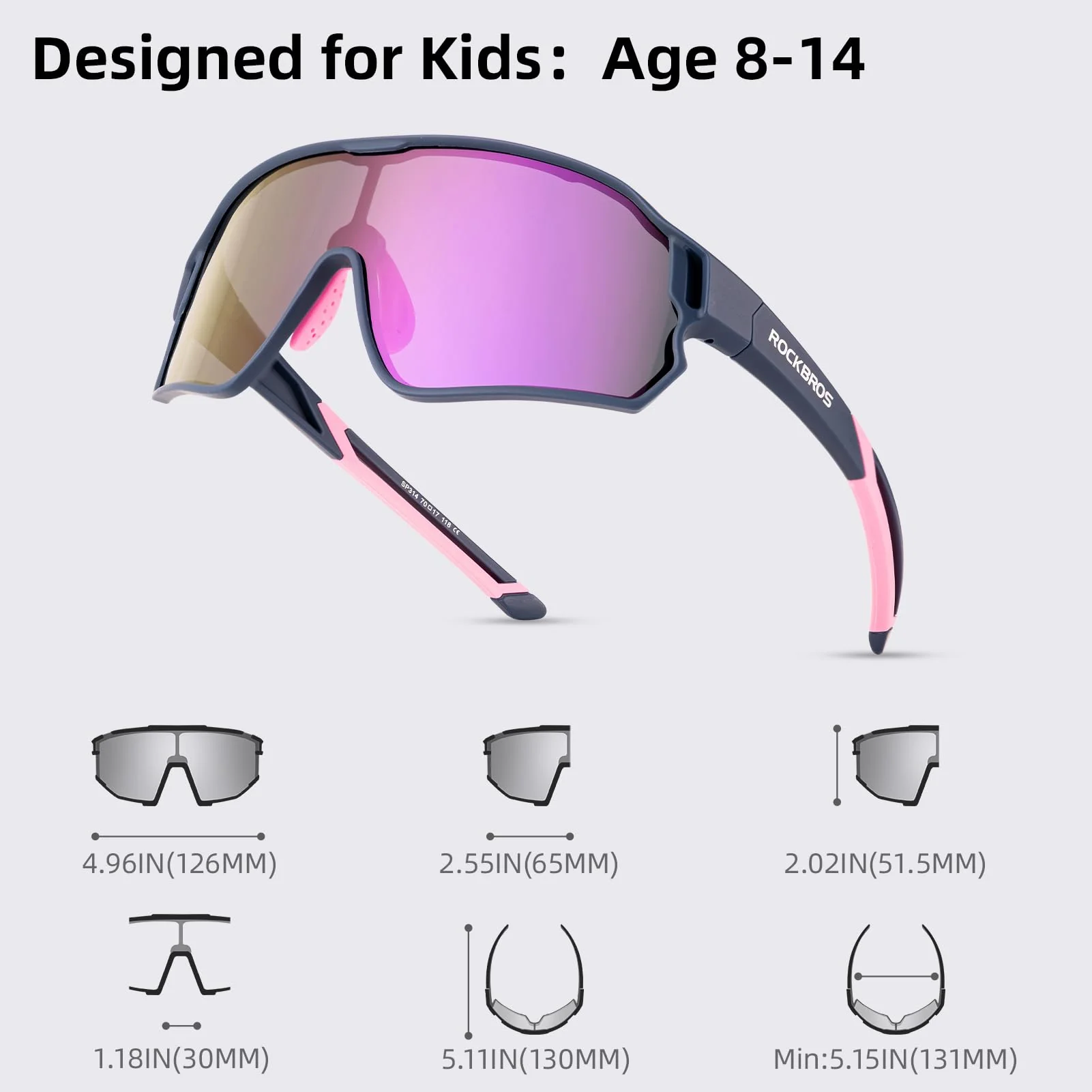 Kids Polarized Sunglasses for Youth (UV400) - Image 10