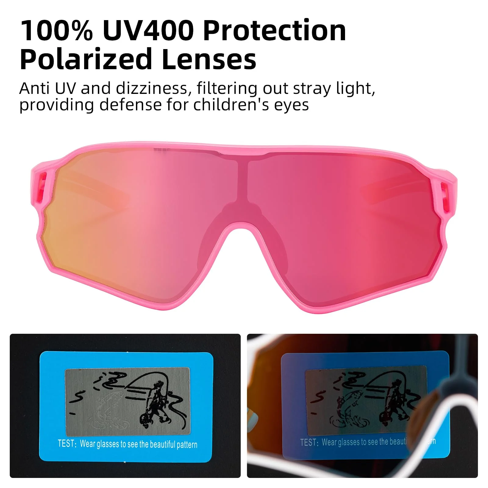 Kids Polarized Sunglasses for Youth (UV400) - Image 13