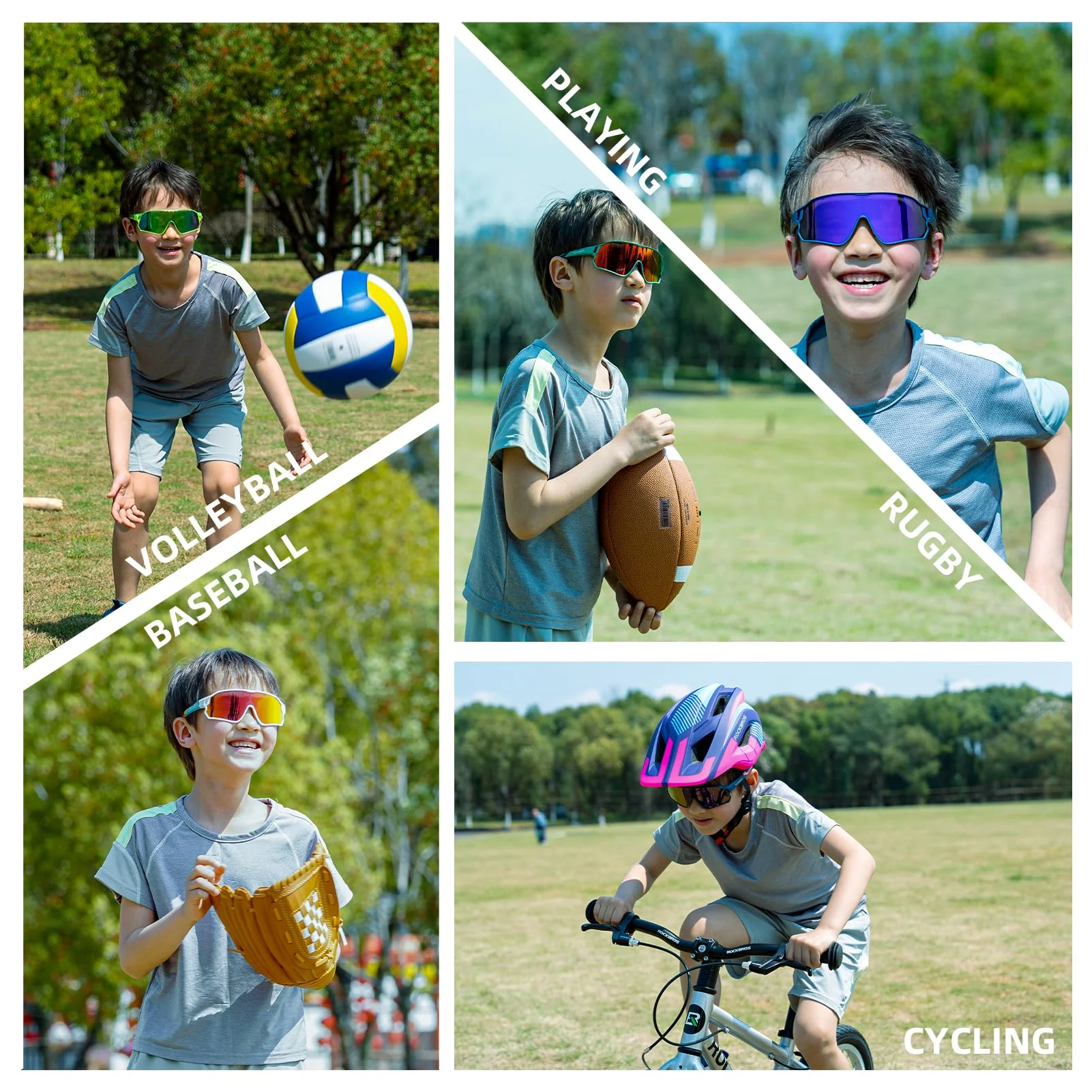 Kids Polarized Sunglasses for Youth (UV400) - Image 42