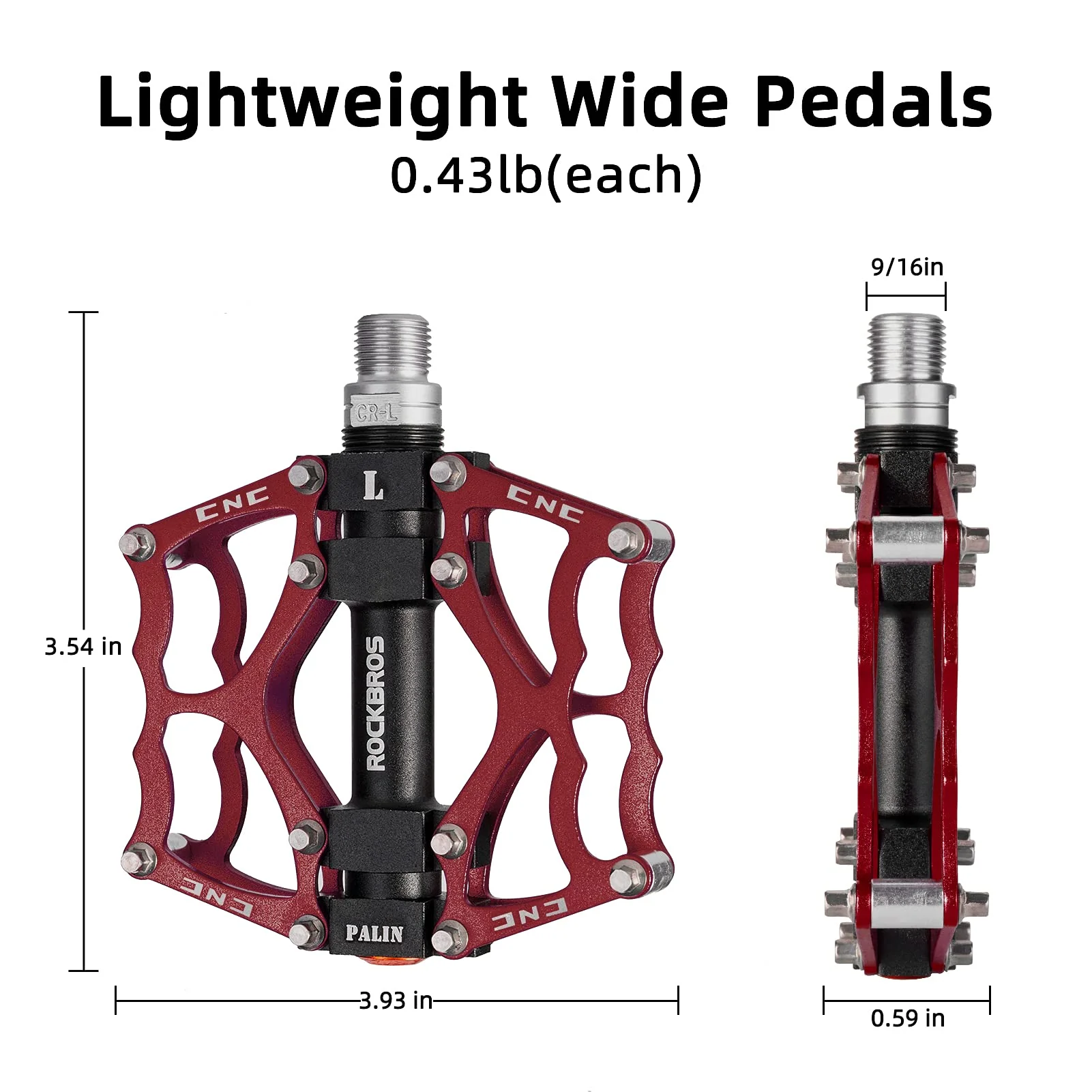 Aluminum Platform Pedals - Image 18