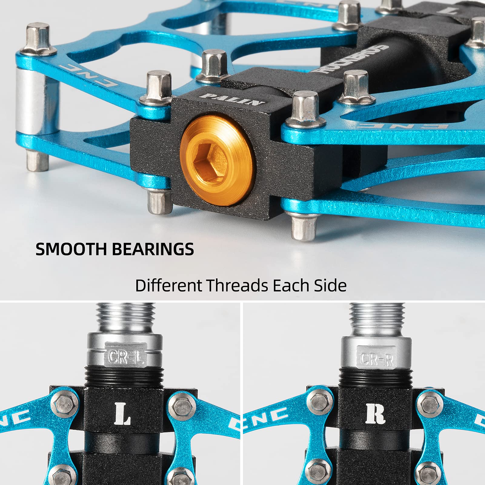 Aluminum Platform Pedals - Image 5