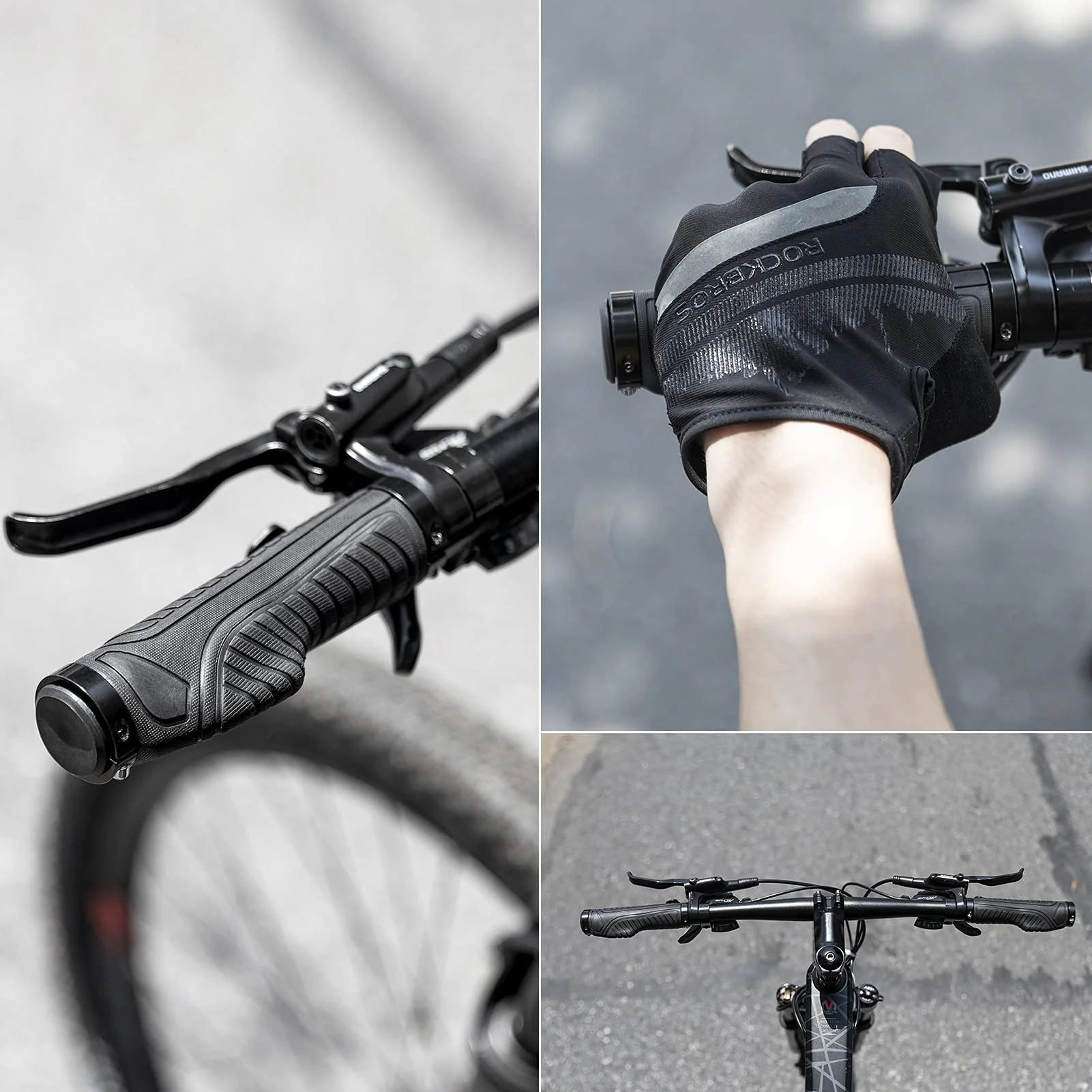 ROCKBROS Mountain Bike Bicycle Handlebar Grips - Image 30