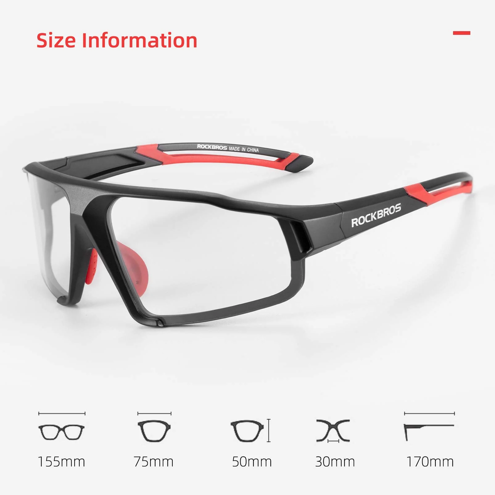 Adaptive Photochromic Cycling Sunglasses (UV400 Lens) - Image 13
