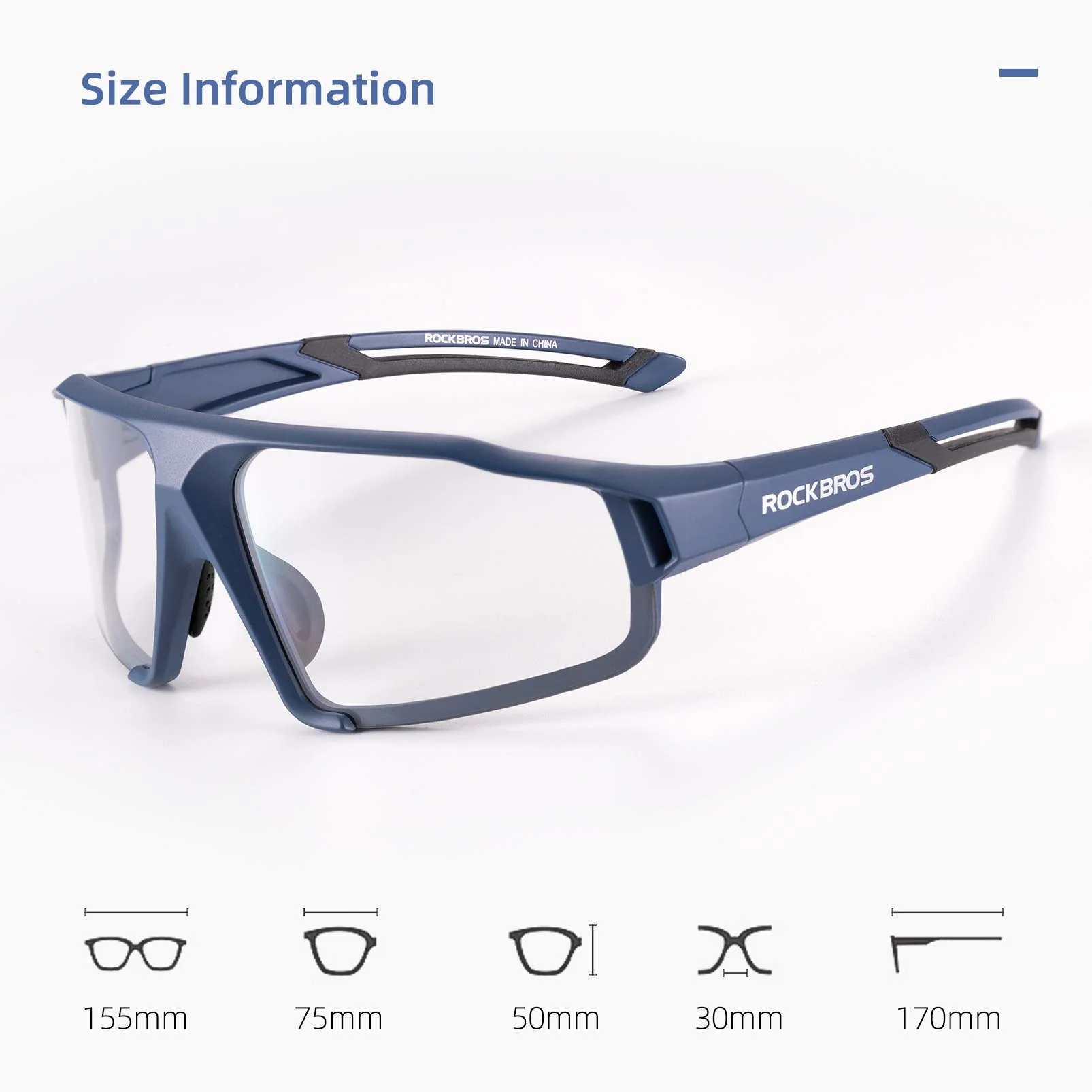 Adaptive Photochromic Cycling Sunglasses (UV400 Lens) - Image 6