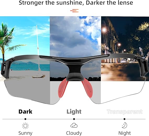 Adaptive Lens Photochromic Cycling Sunglasses - Image 14