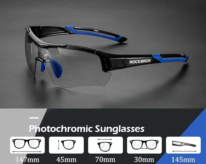 Adaptive Lens Photochromic Cycling Sunglasses - Image 6