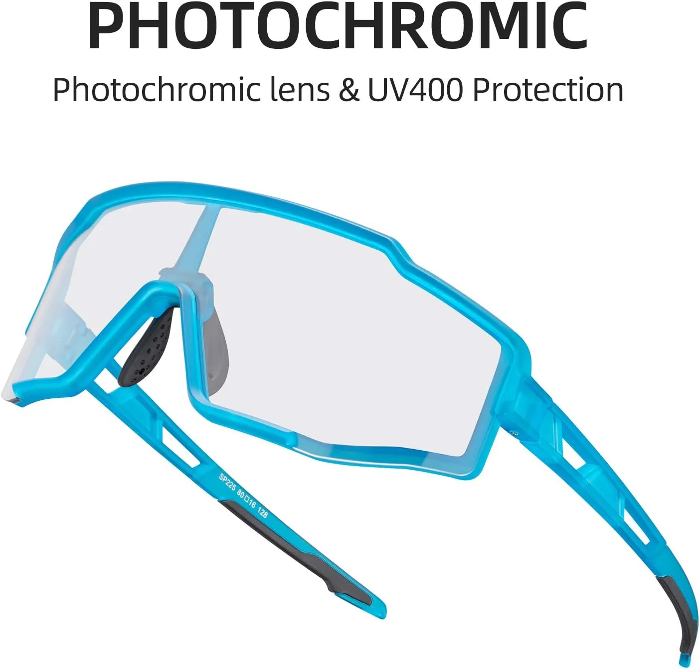 Aerodynamic Windproof Photochromic Cycling Sunglasses - Image 17