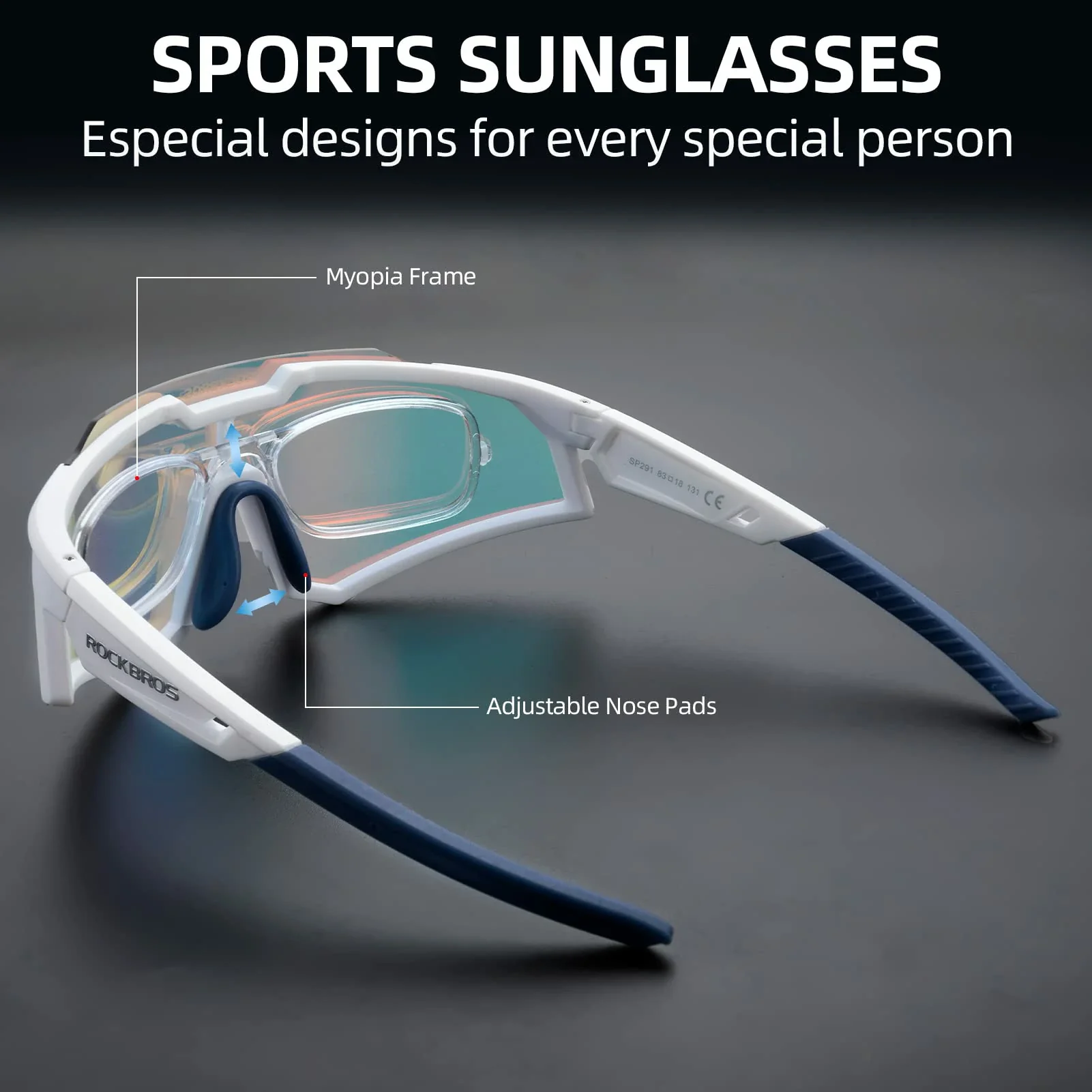 Unisex Transition Sports Sunglasses for Cycling - Image 21