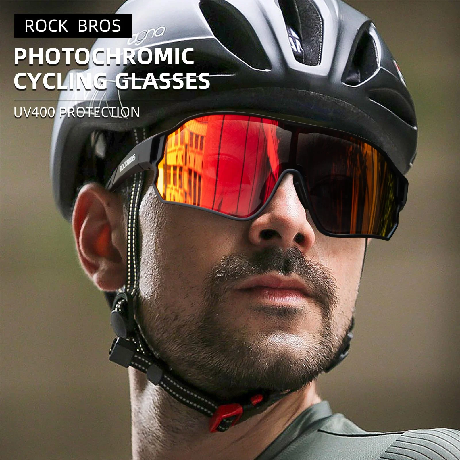 Thickened PC Lens Photochromic Sunglasses (UV400) - Image 12