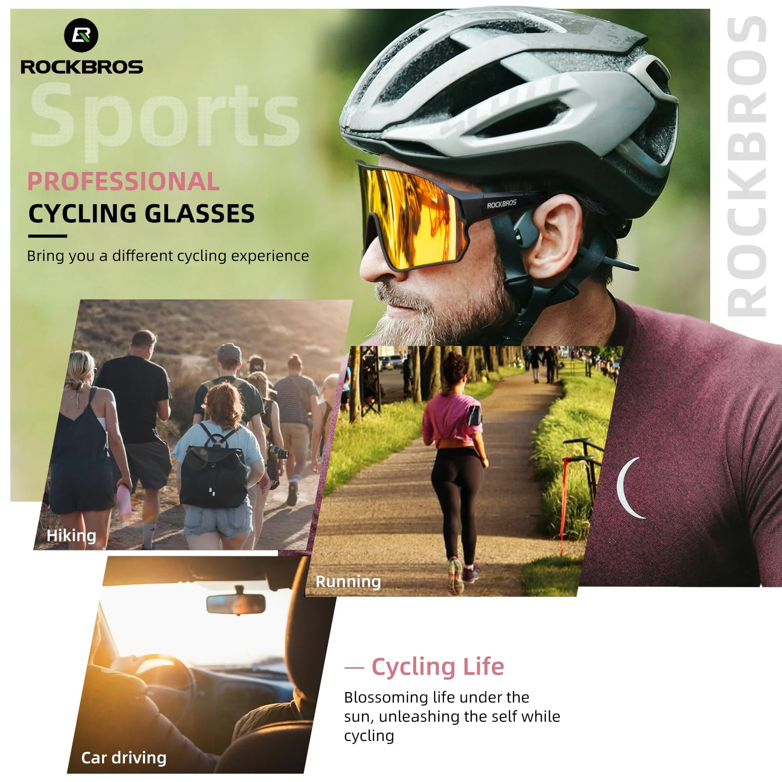 Thickened PC Lens Photochromic Sunglasses (UV400) - Image 13