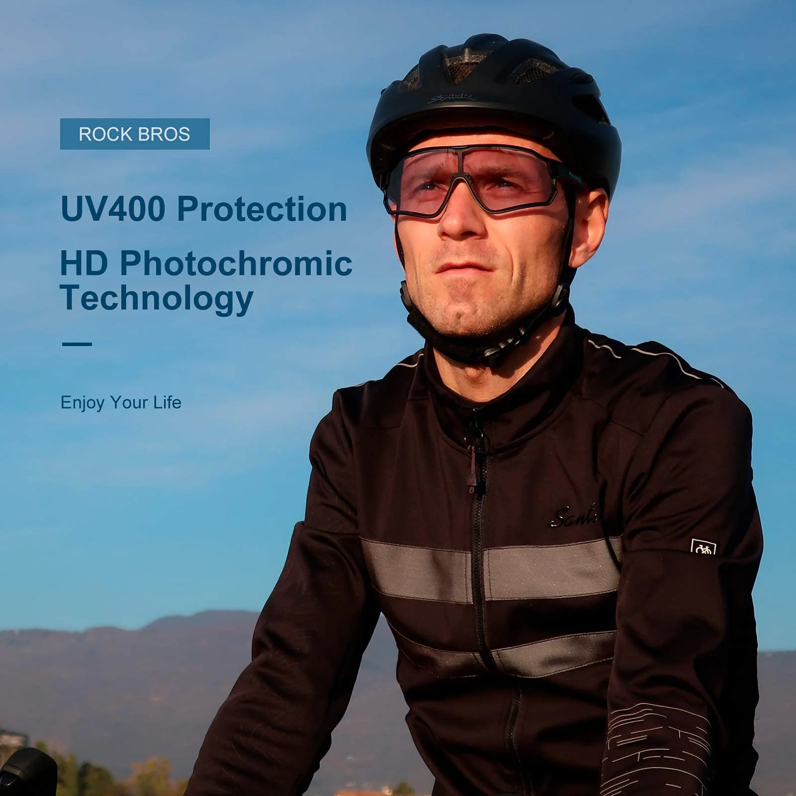 Thickened PC Lens Photochromic Sunglasses (UV400) - Image 4