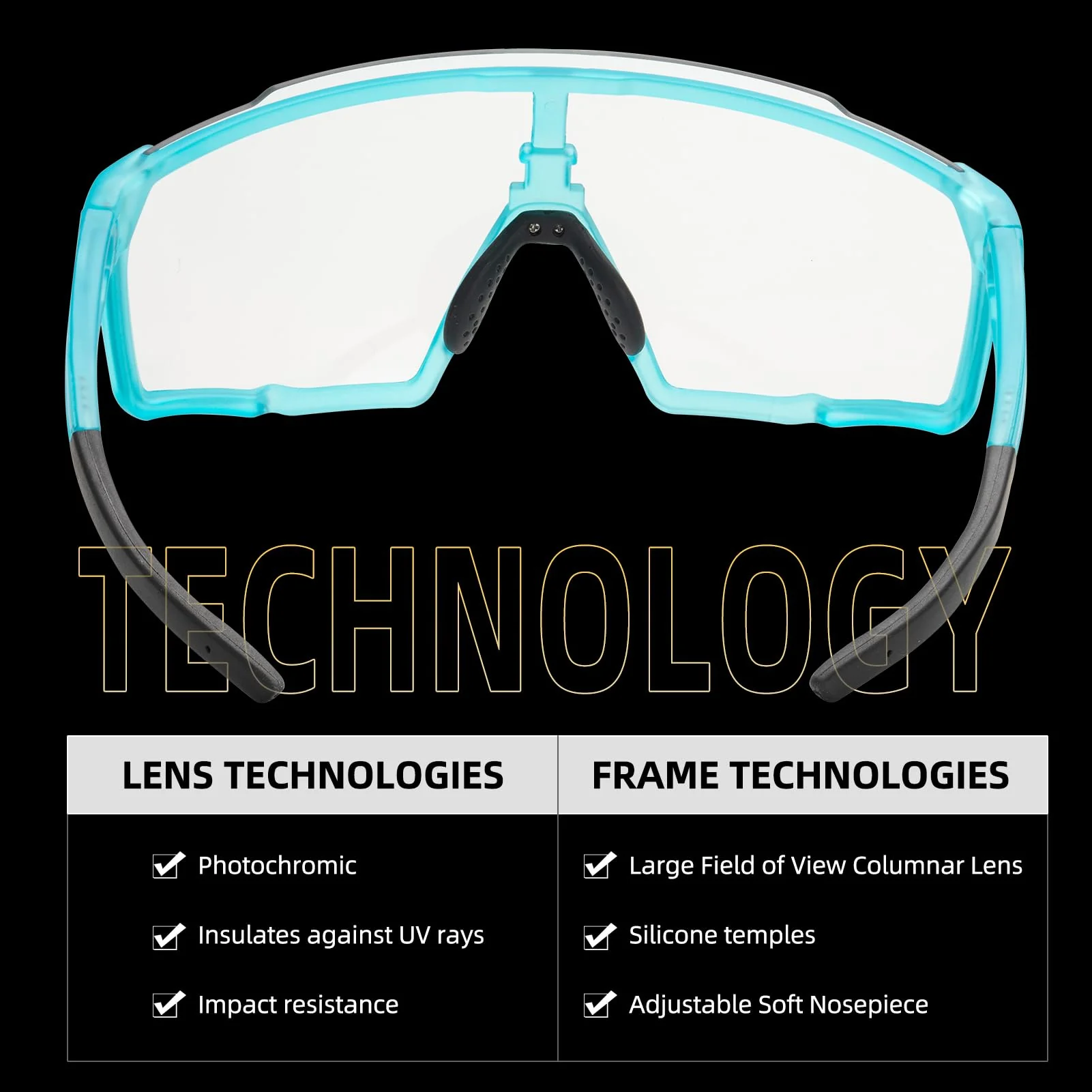 Polarised Full-Lens Sunglasses for Outdoor Sports - Image 11