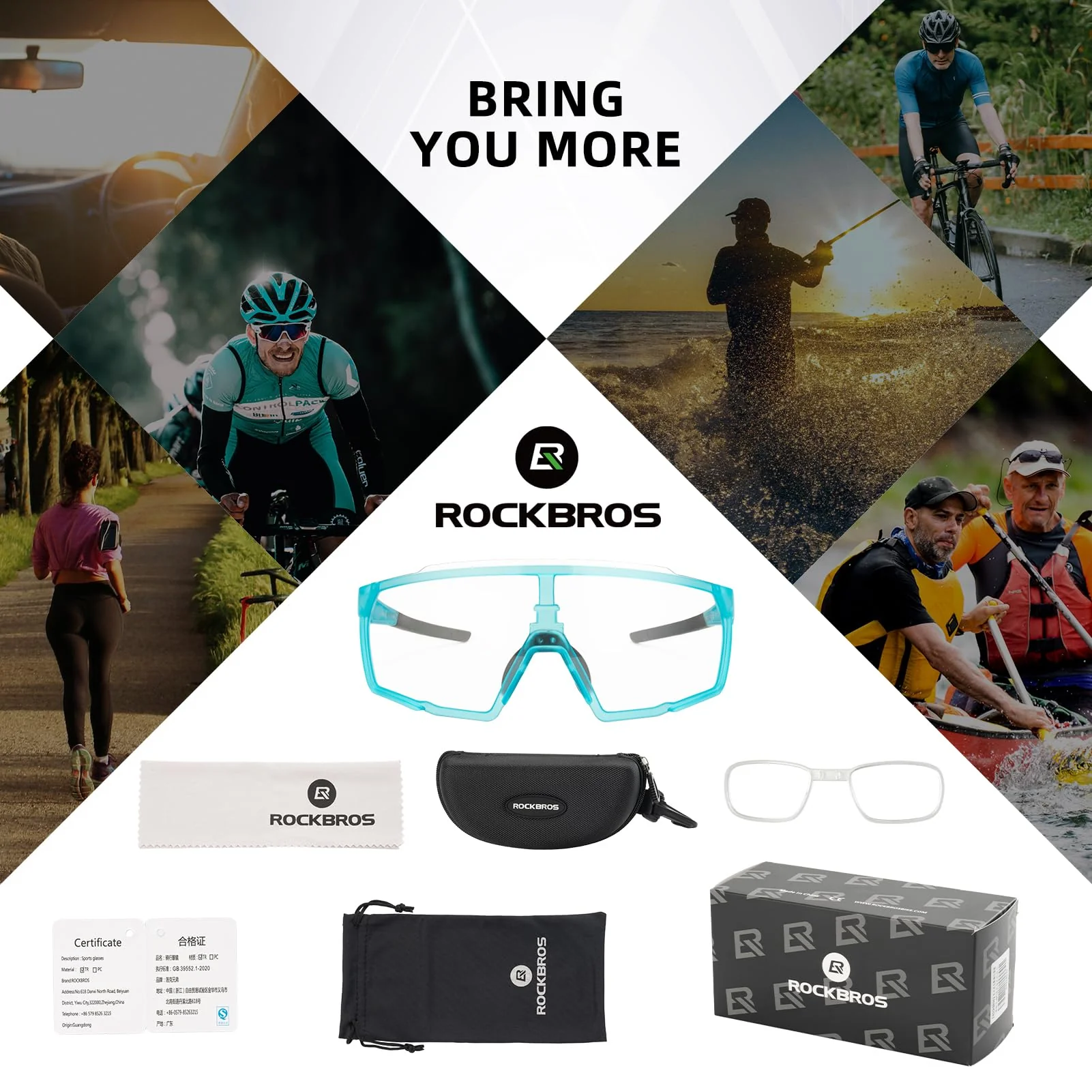 Polarised Full-Lens Sunglasses for Outdoor Sports - Image 14