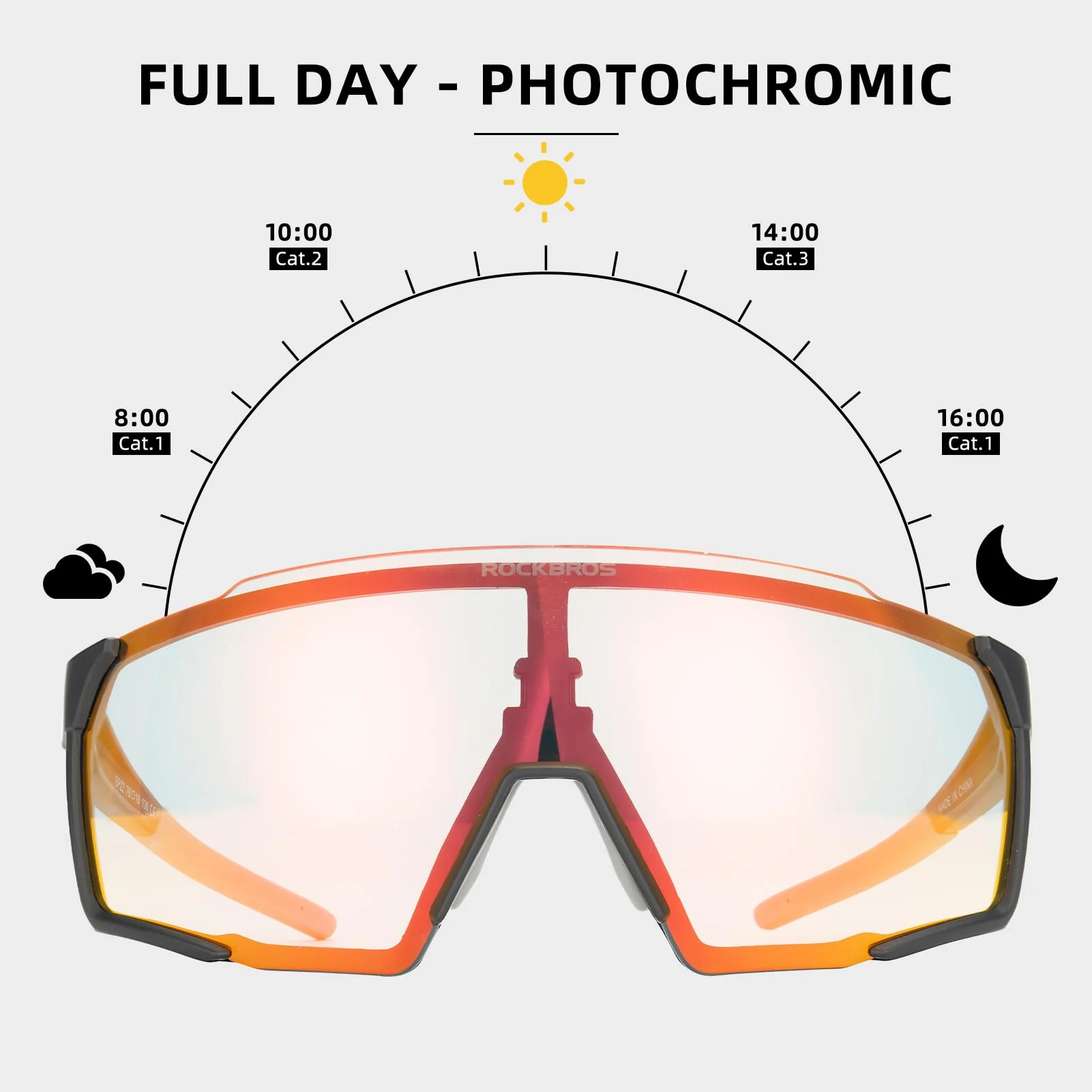 Polarised Full-Lens Sunglasses for Outdoor Sports - Image 20