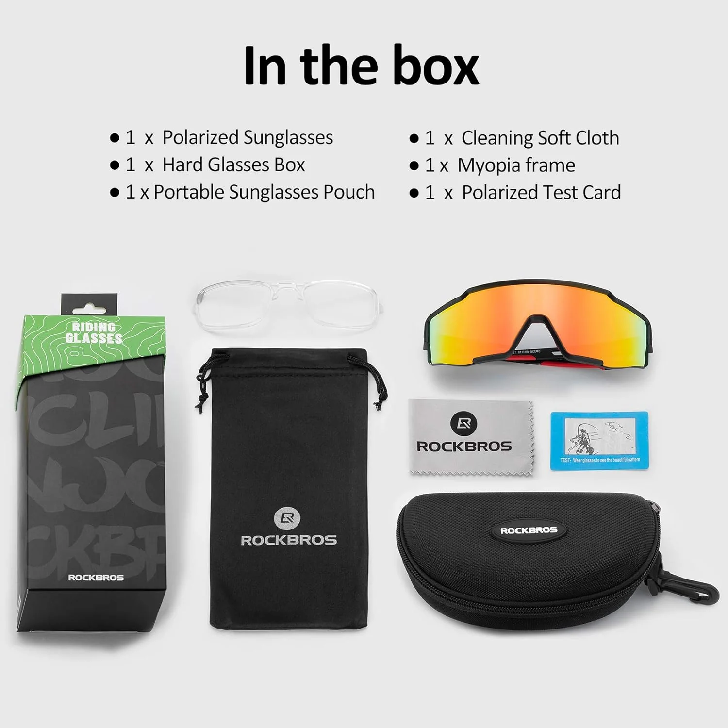 Polarized Cycling Sunglasses (UV400) - Image 8