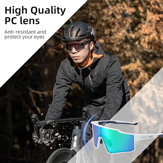 Unisex Polarized Cycling Sunglasses with TR90 Frame - Image 26