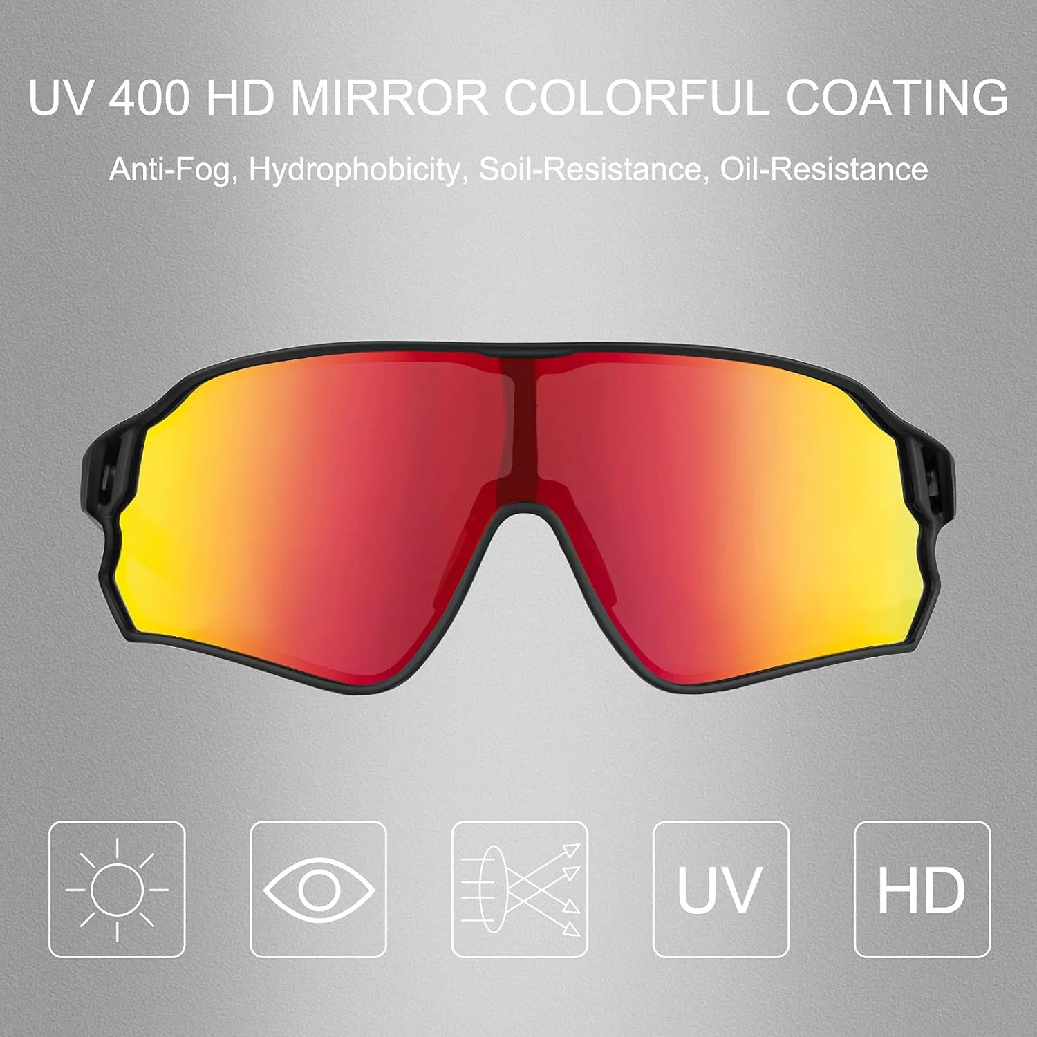 UV400 Polarized Sunglasses for Cycling - Image 14