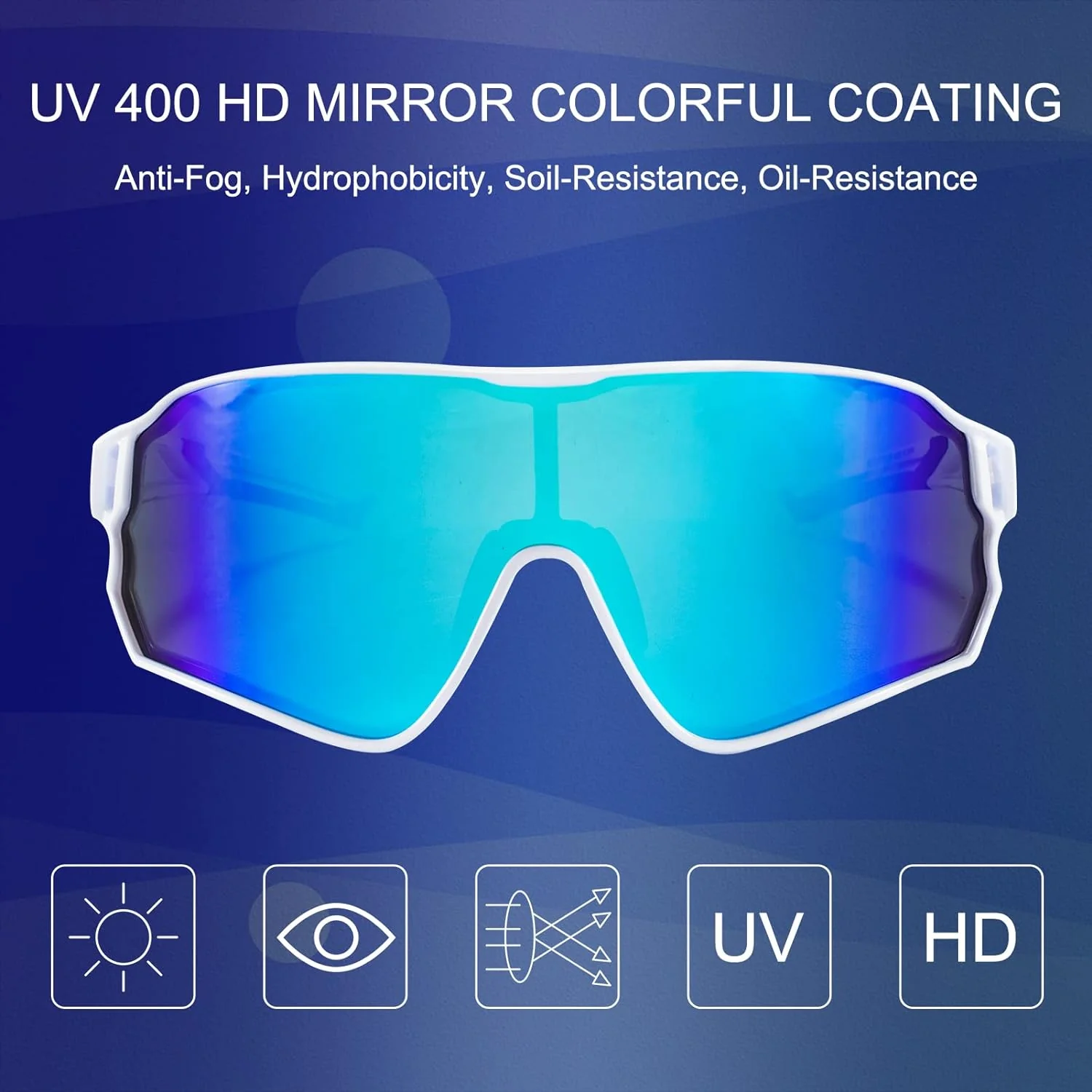 UV400 Polarized Sunglasses for Cycling - Image 70